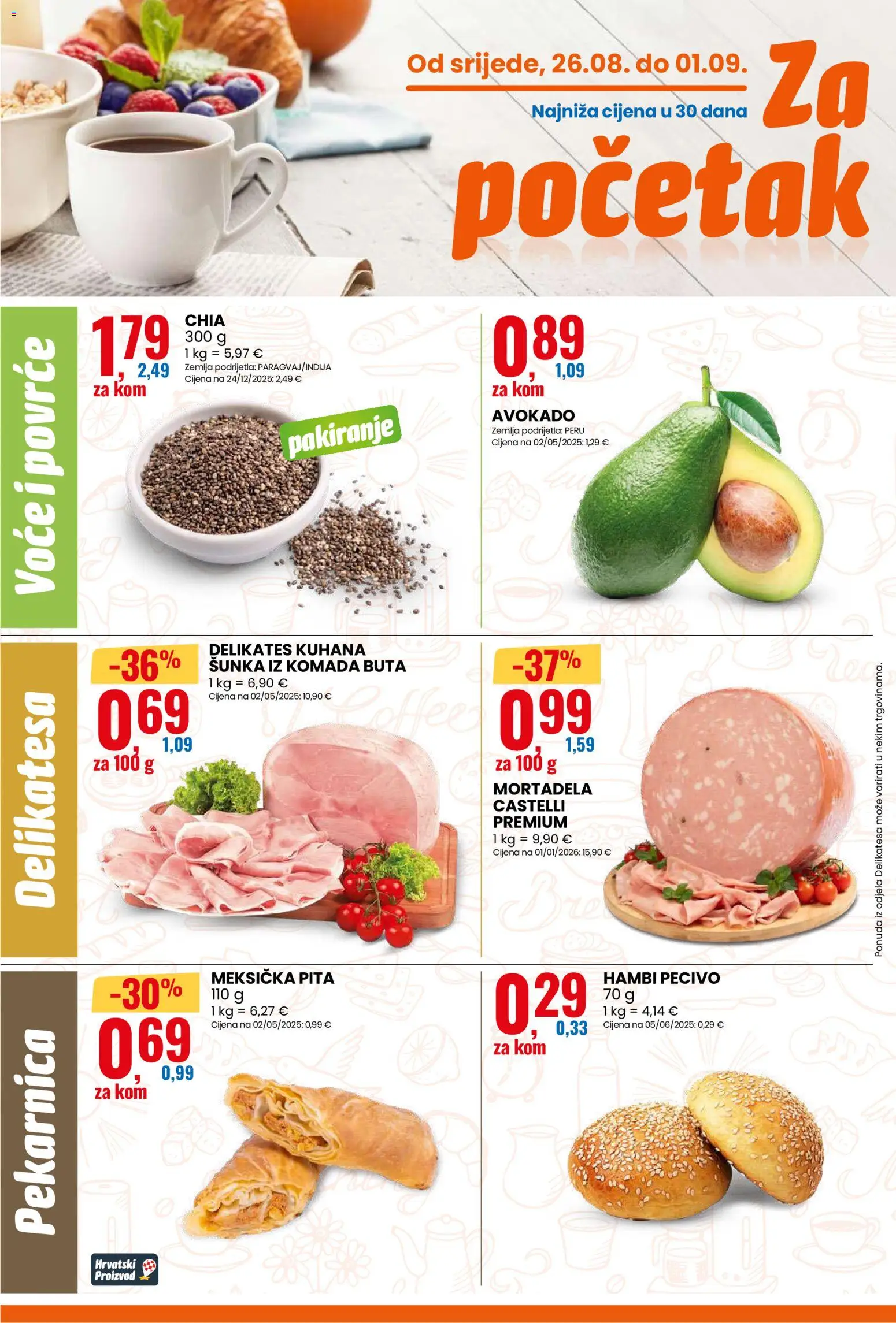 Eurospin katalog | vrijedi od 26.08.2026 | Stranica: 2