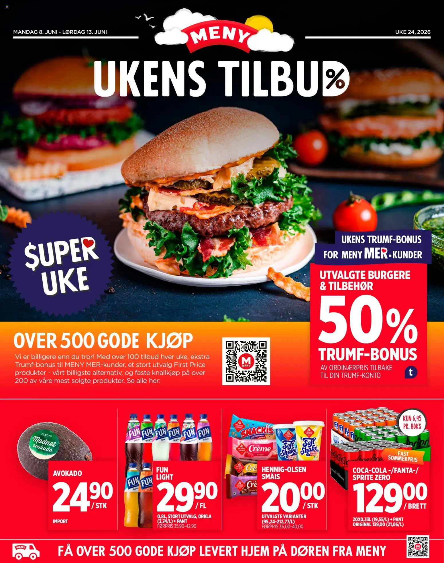 {H1} | Side: 1 | Produkter: Håv, Avokado, Boks, Iste