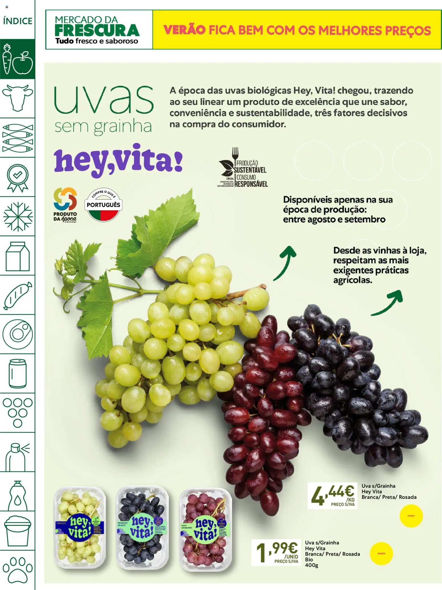 Recheio folheto Madeira │ válido de 18/08/2026 | Página: 2 | Produtos: Uvas