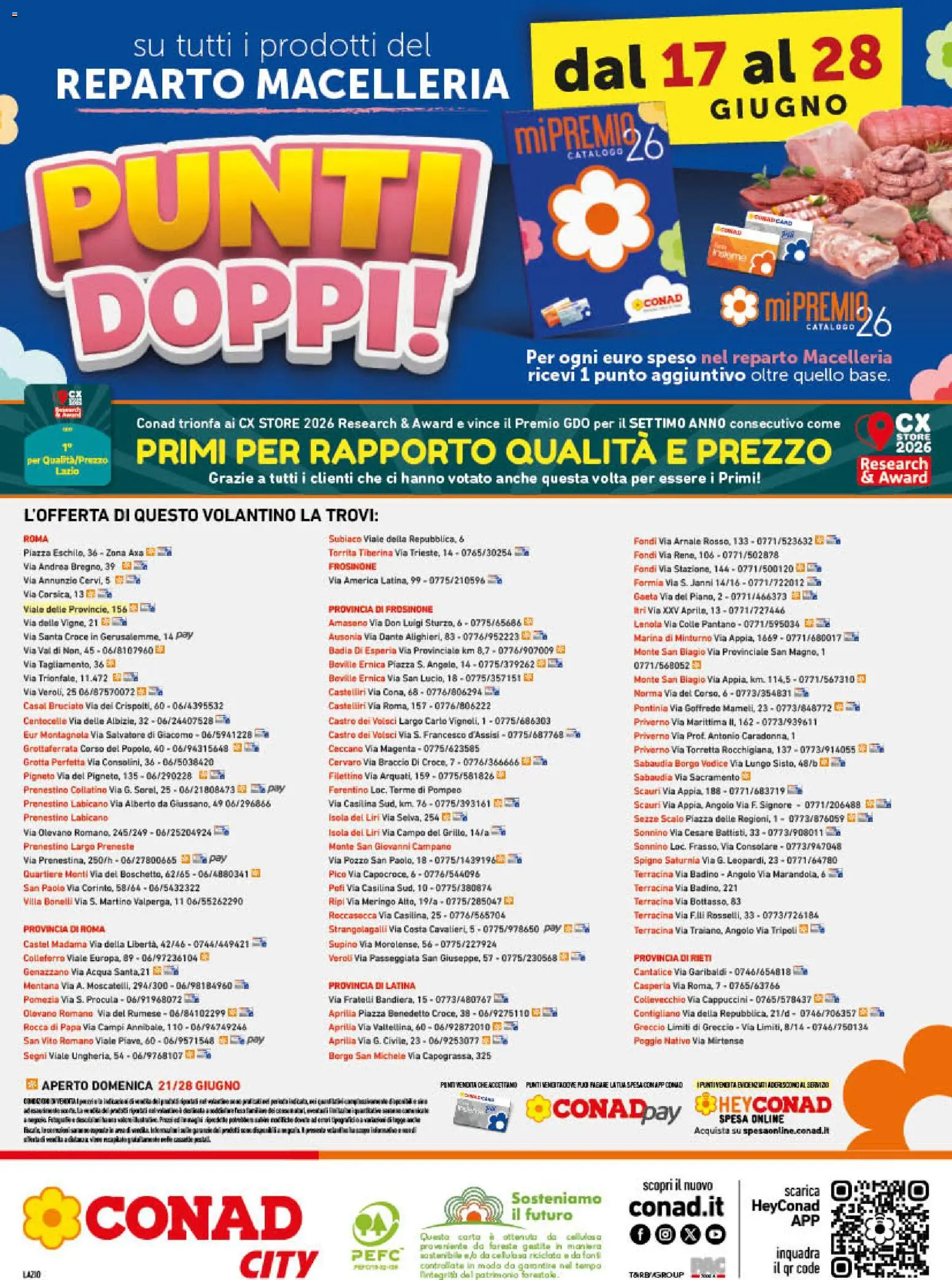 Volantino Conad del 17.06.2026 | Pagina: 16 | Prodotti: Tè, Acqua