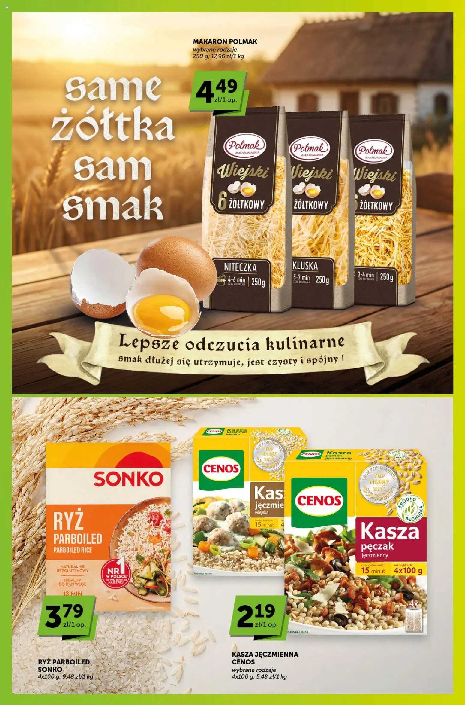 Euro Sklep gazetka - Sprawdź, co więcej od 30.06.2026 | Strona: 4 | Produkty: Kasza, Kasza jęczmienna, Makaron, Kasza pęczak