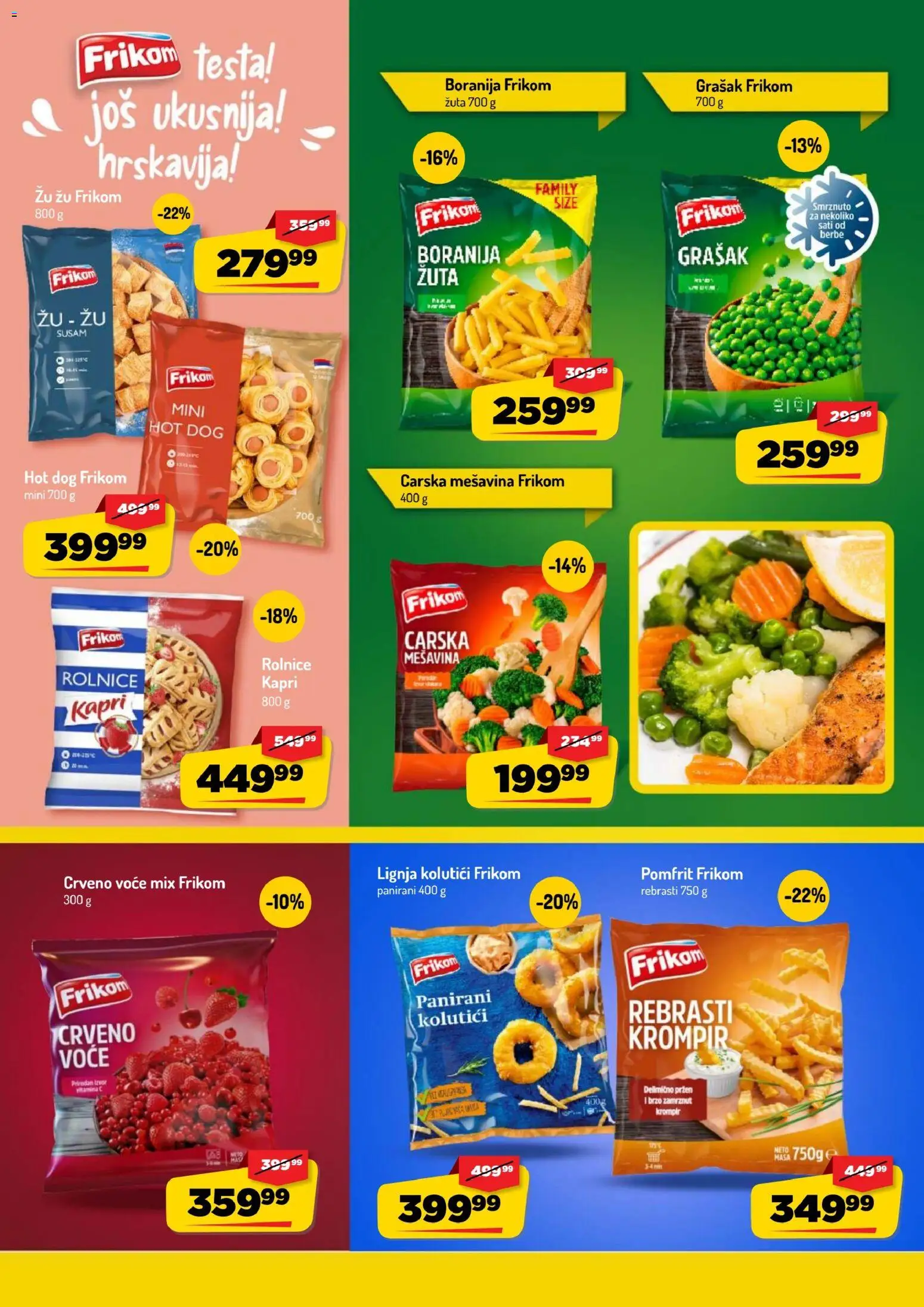 Aman katalog - važi od 31.08.2026 | Strana: 17 | Proizvode: Voće, Grašak, Pomfrit, Hot dog