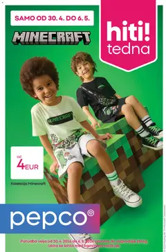 Pepco katalog akcije – veljaven od 30.04.2026