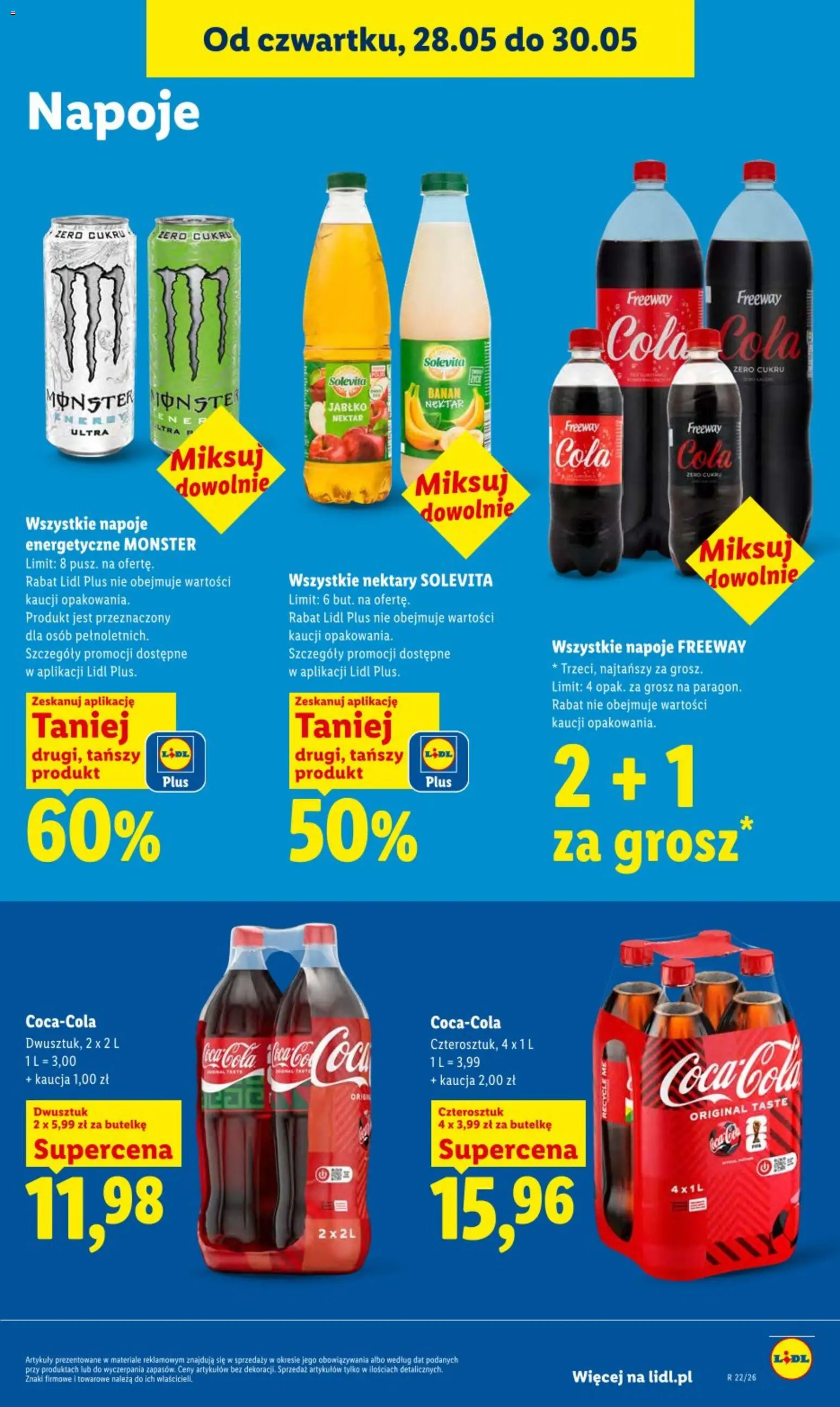 Lidl gazetka od 28.05.2026 | Strona: 67 | Produkty: Napoje, Banan