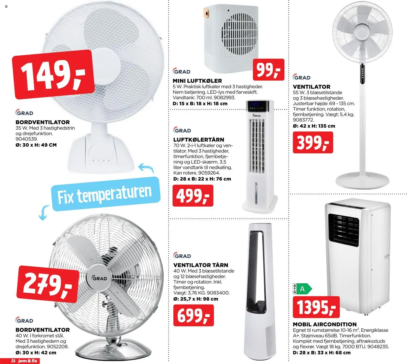 🛍️ Jem & fix - Tilbudsavis uge 28 fra 05/07/2026 » Se eksklusive tilbud og spar penge i dag! 💰 | Danmark