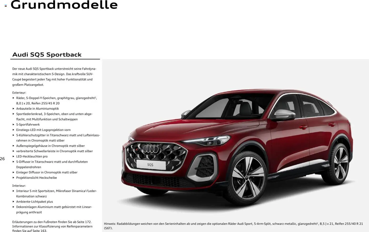 Audi Q5 – gültig ab 28.10.2025 | Seite: 26