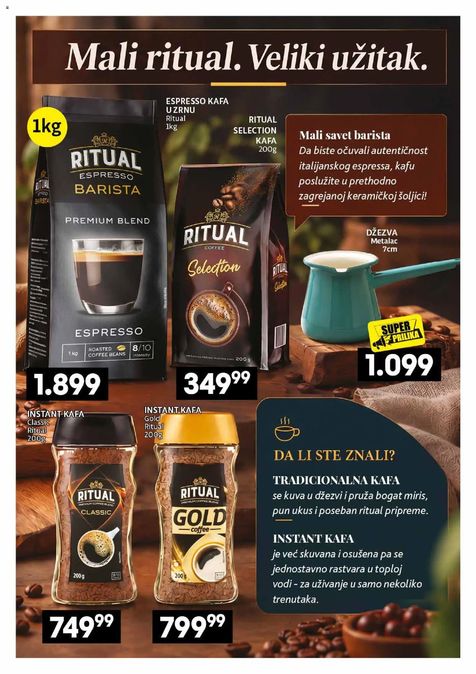 Idea katalog - važi od 26.10.2026 | Strana: 7 | Proizvode: Instant kafa, Džezva, Kafa