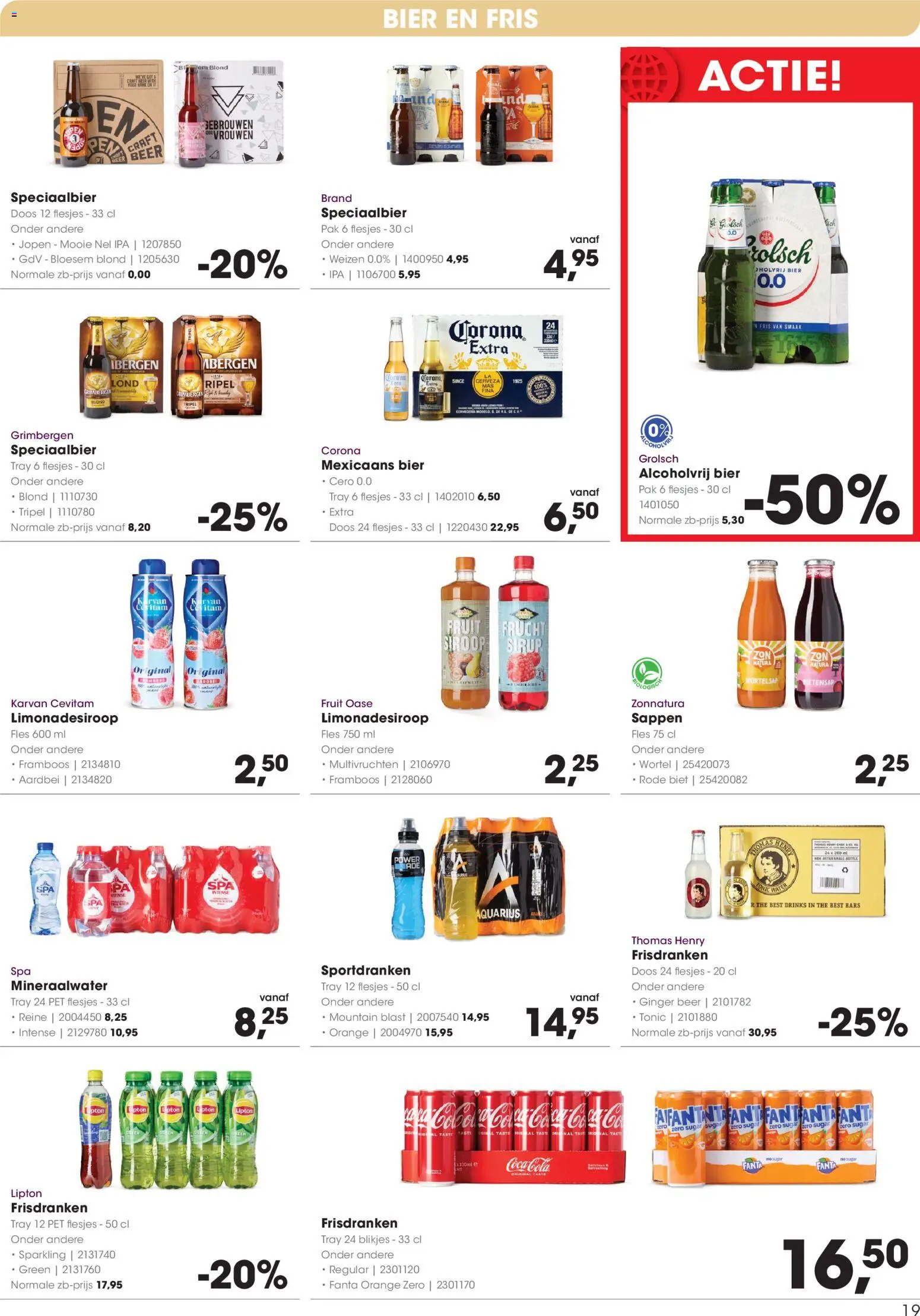 {H1} | Pagina: 19 | Producten: Fles, Biet, Rode biet, Fruit