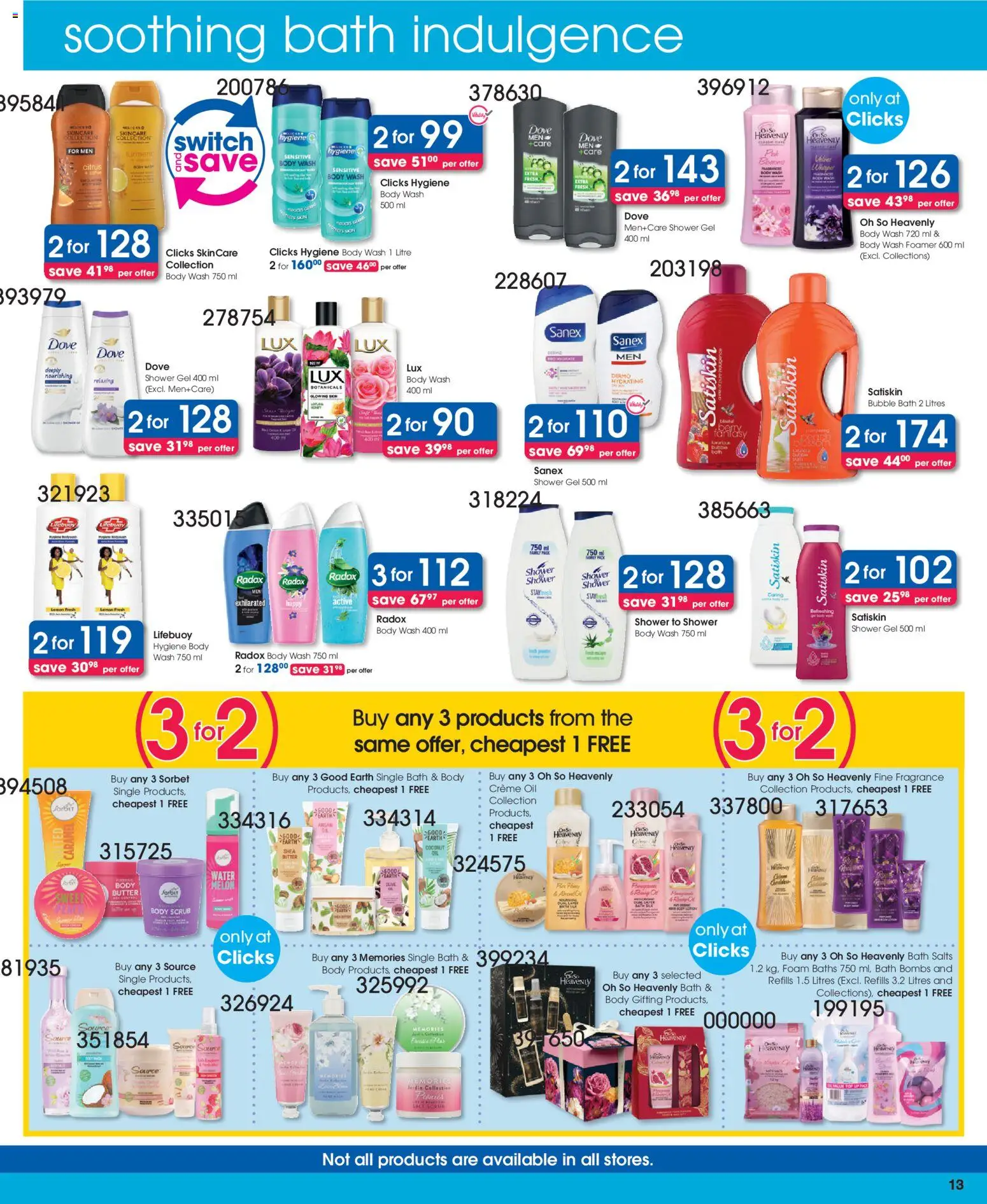 New Clicks catalogue – valid from 23/06/2026 | Page: 11 | Products: Butter, Oil, Fragrance, Scrub