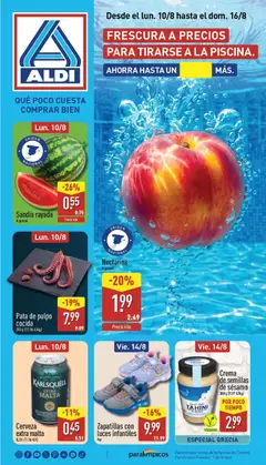 Vista previa Aldi folleto Península válido desde el 10/08/2026