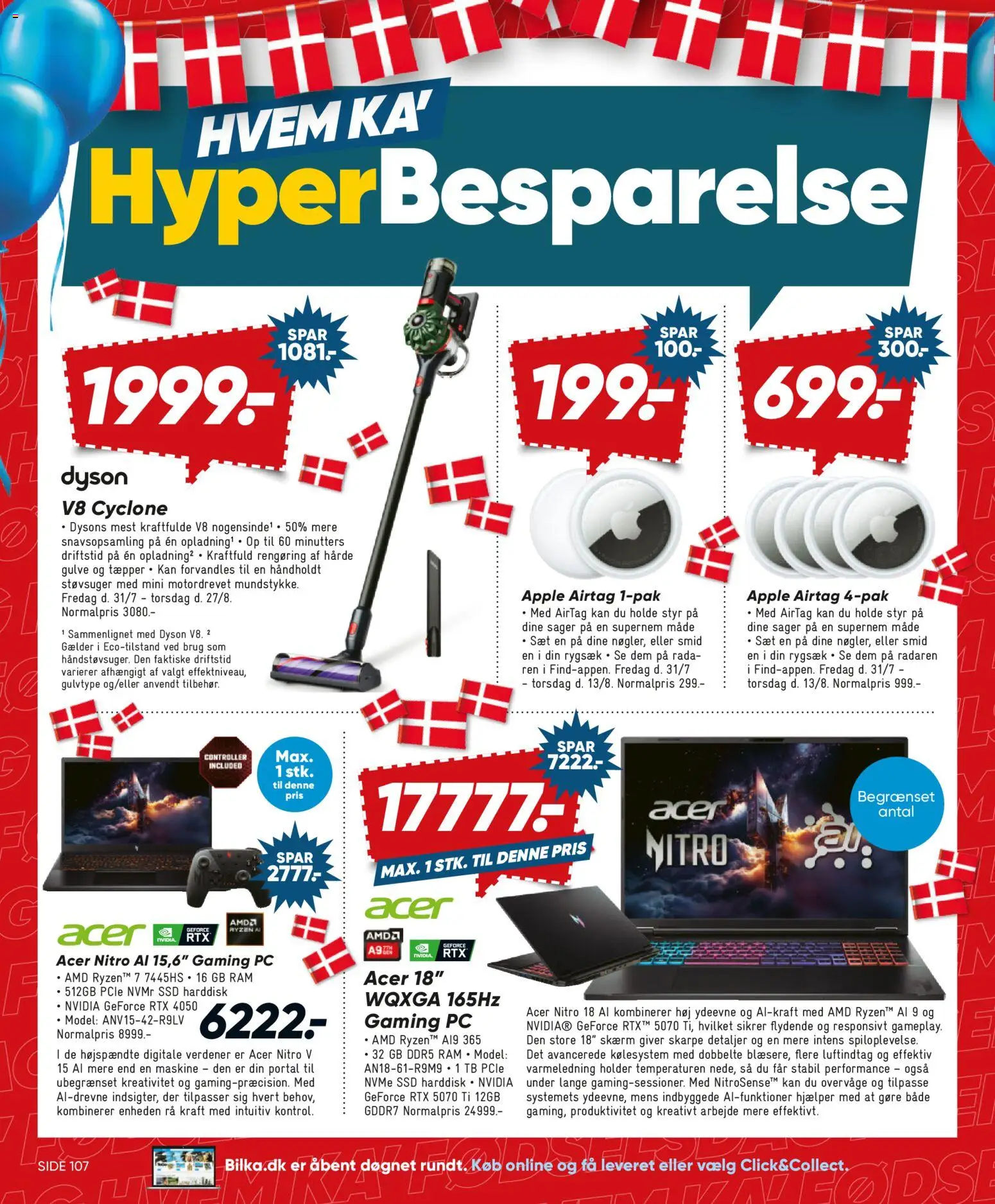 Bilka tilbudsavis – gyldig fra 31/07/2026 | Side: 6 | Produkter: RAM, Harddisk, Støvsuger, SSD