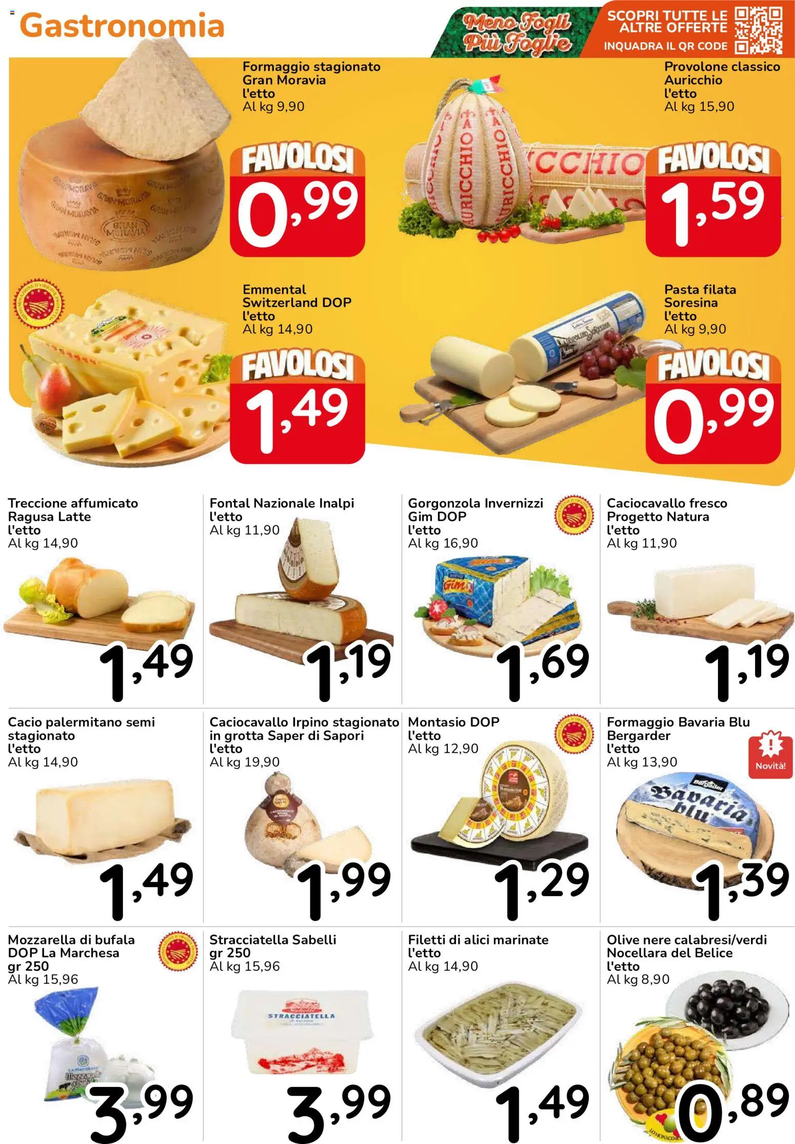 Volantino Famila del 30/09/2026 | Pagina: 5 | Prodotti: Mozzarella, Formaggio, Mozzarella di bufala, Stracciatella