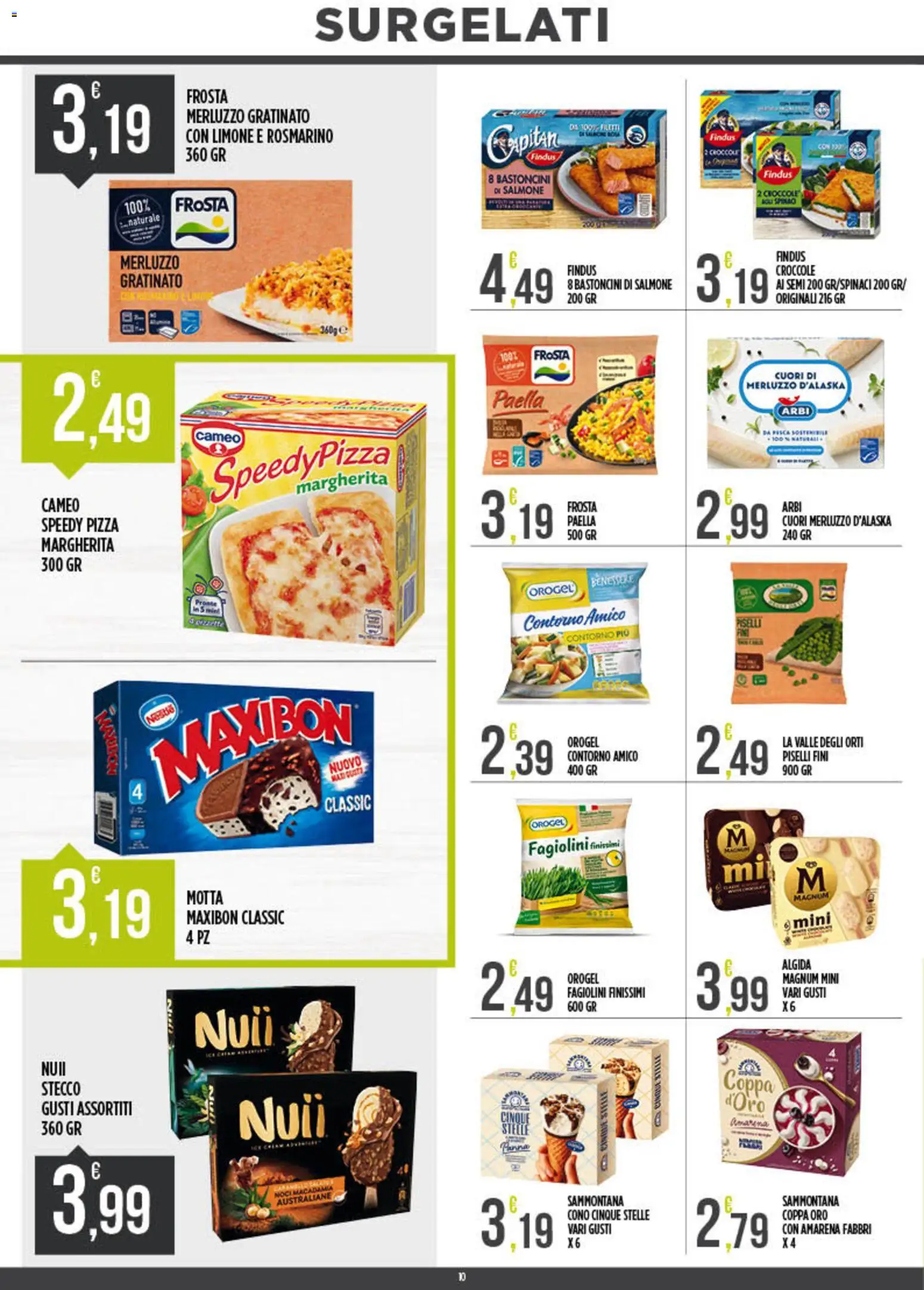 Volantino Euroesse del 04.05.2026 | Pagina: 10 | Prodotti: Rosmarino, Pizza, Amarena, Paella