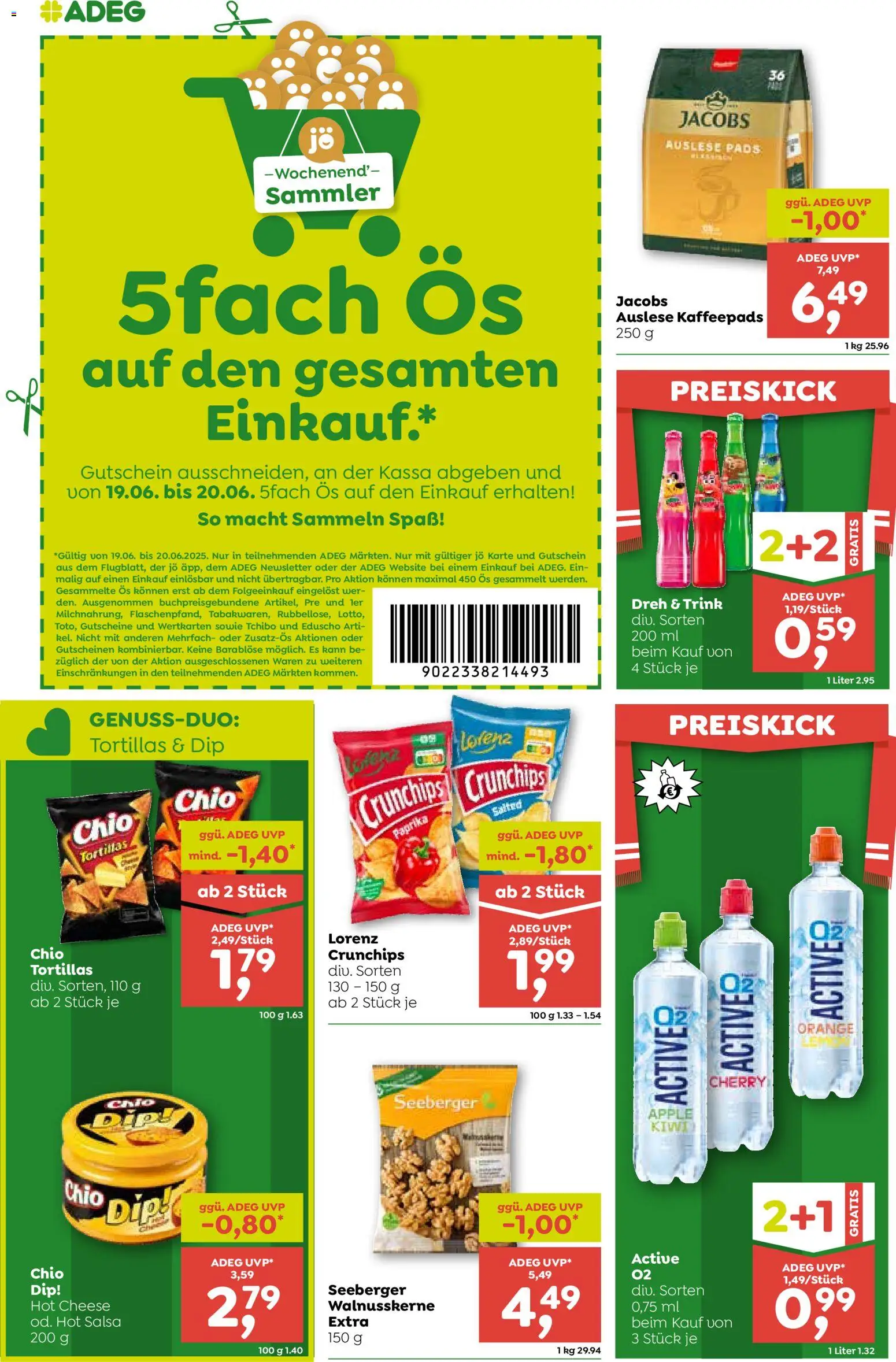 ADEG Flugblatt gültig ab 18.06.2026 | Seite: 8 | Produkte: Kiwi, Apple