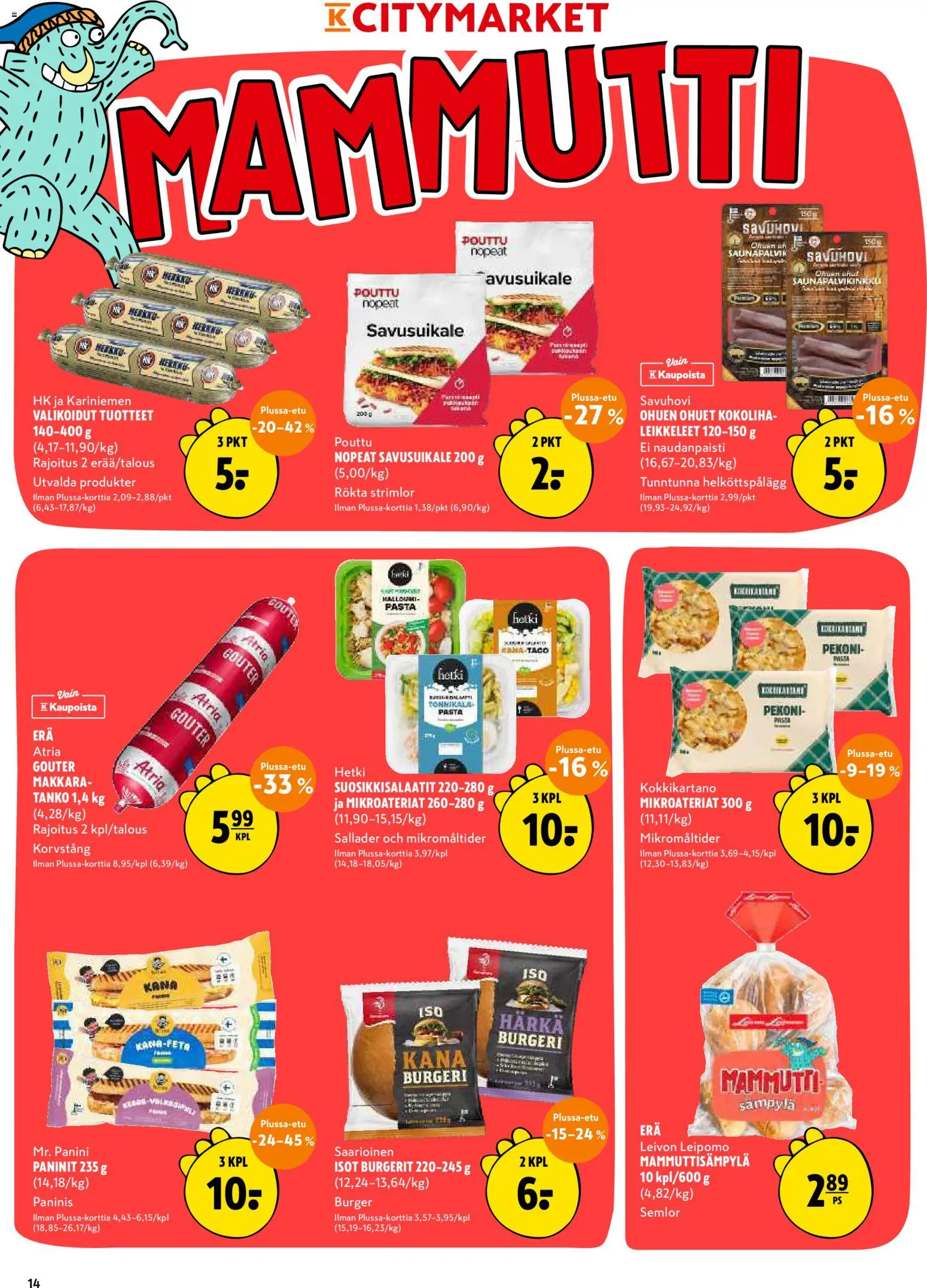 K-Citymarket tarjoukset – voimassa 10/08/2026 alkaen | Sivu: 14