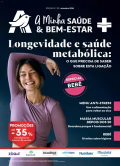 Pré-visualização Auchan Revista Longevidade e Especial Bebe válido de 02/09/2026