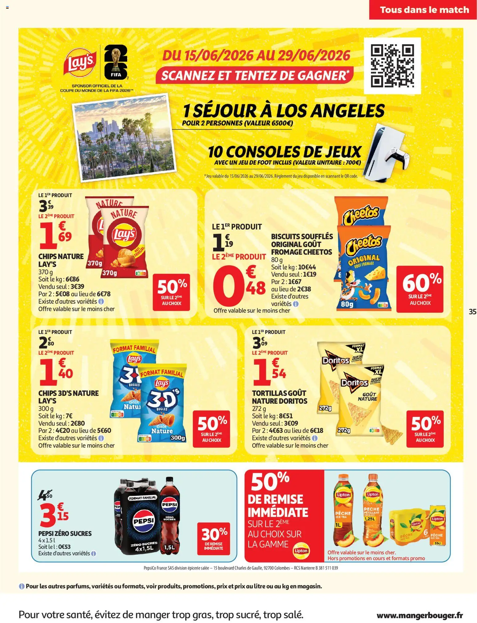 {H1} | Pagina: 35 | Producten: Pepsi, Chips, La, Saláta mix
