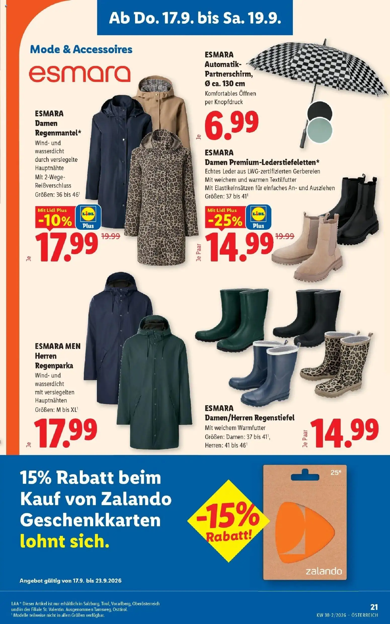 Lidl Flugblatt - Jenbach ab 13.09.2026 - Angebote ab donnerstag | Seite: 25
