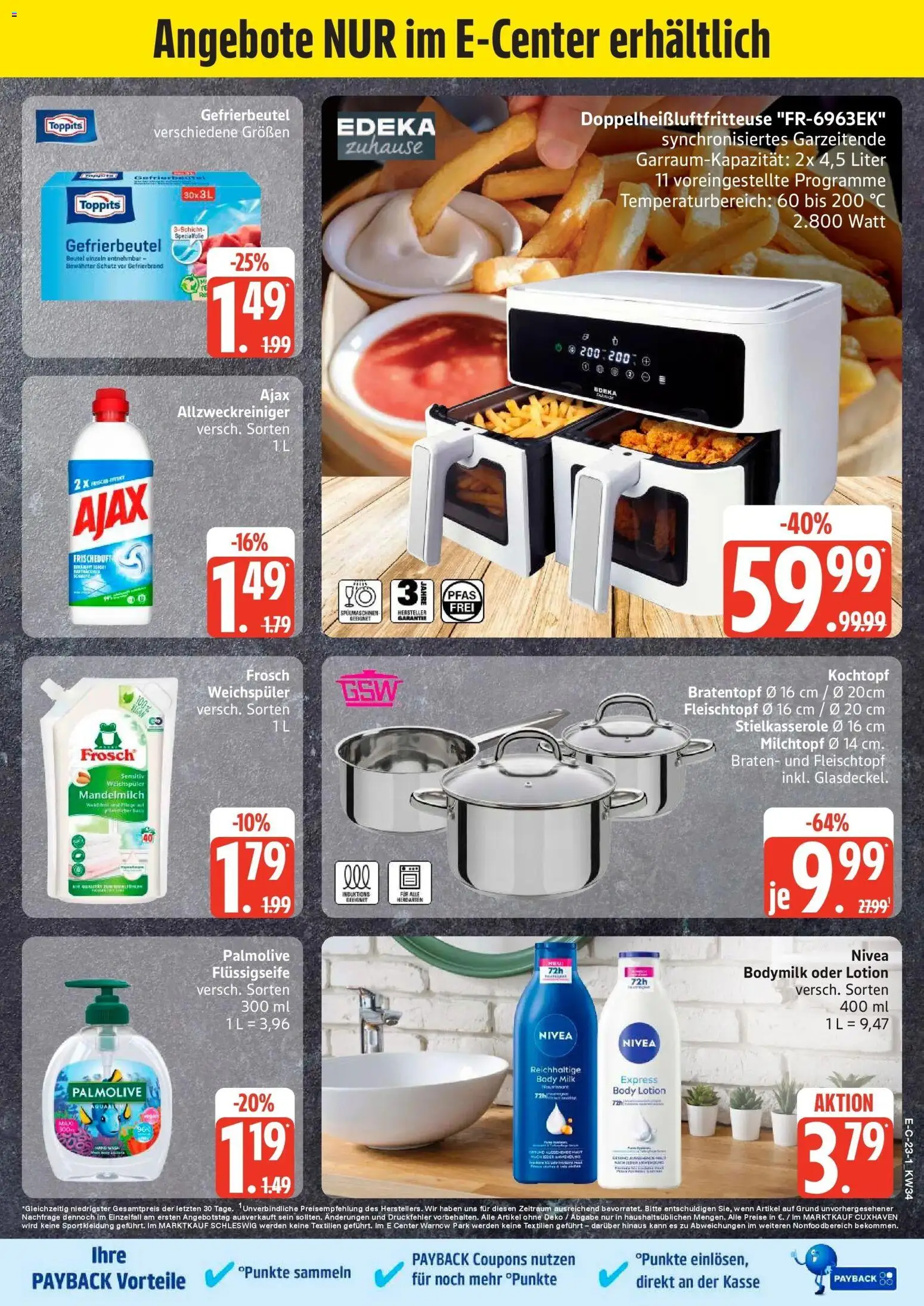 Marktkauf Prospekt Grevesmühlen (ab 17.08.2026) » Angebote online | Seite: 23 | Produkte: Weichspüler, Body Lotion, Body Milk