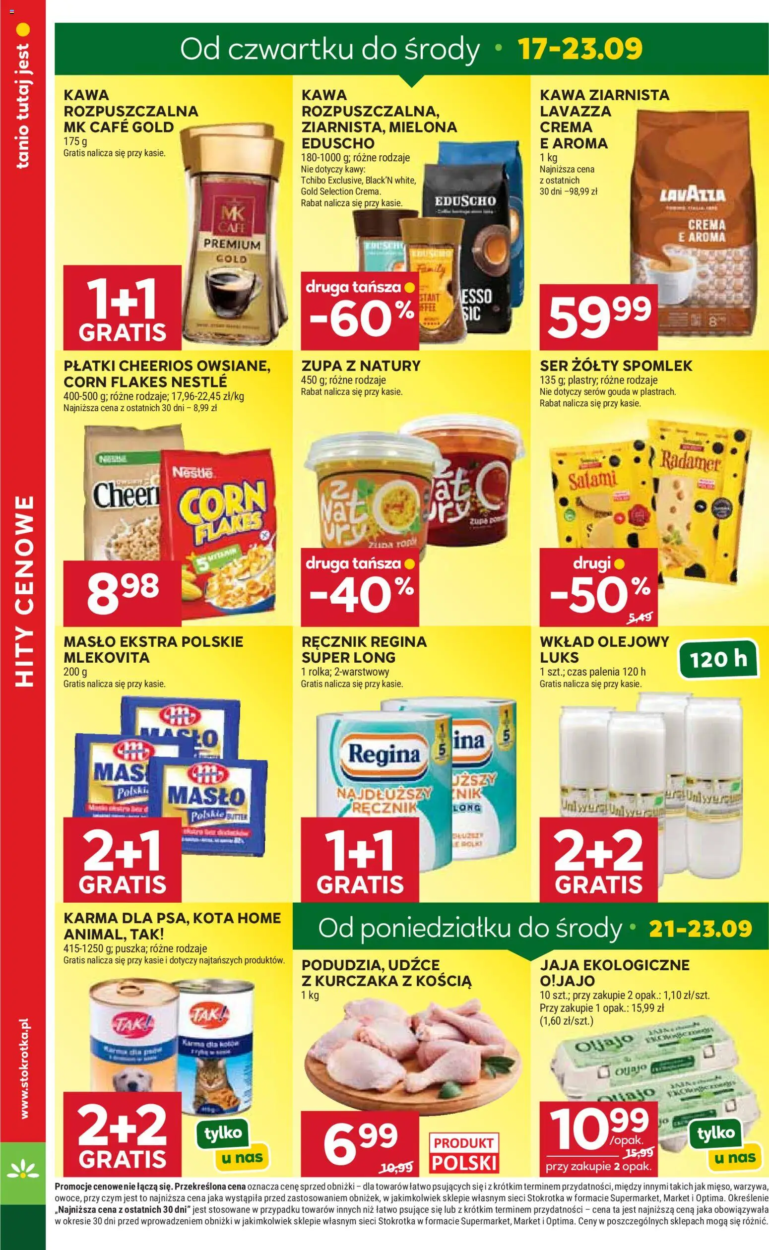 Stokrotka gazetka - Market od 17.09.2026 | Strona: 8 | Produkty: Tchibo, Ser, Warzywa, Jaja