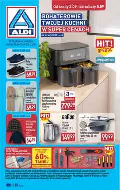Pogląd oferty "Aldi gazetka - Hity od Środy i od Soboty" - ważna od 02.09.2026