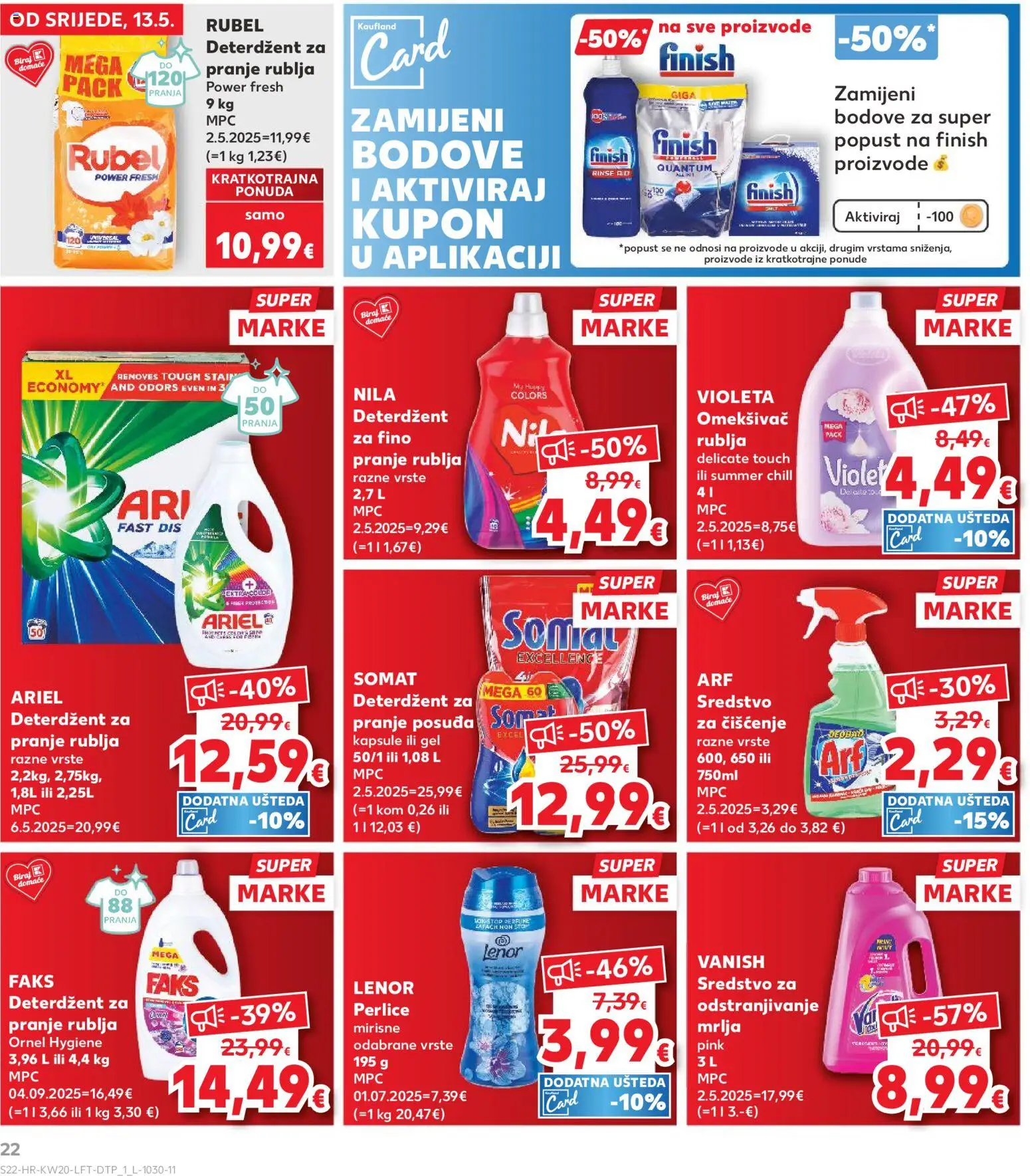 Kaufland katalog | vrijedi od 13.05.2026 | Stranica: 22