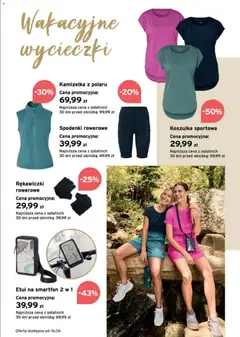Pogląd oferty "Tchibo promocje" - ważna od 16.06.2026 | Strona: 8 | Produkty: Kamizelka, Spodenki, Smartfon, Rękawiczki