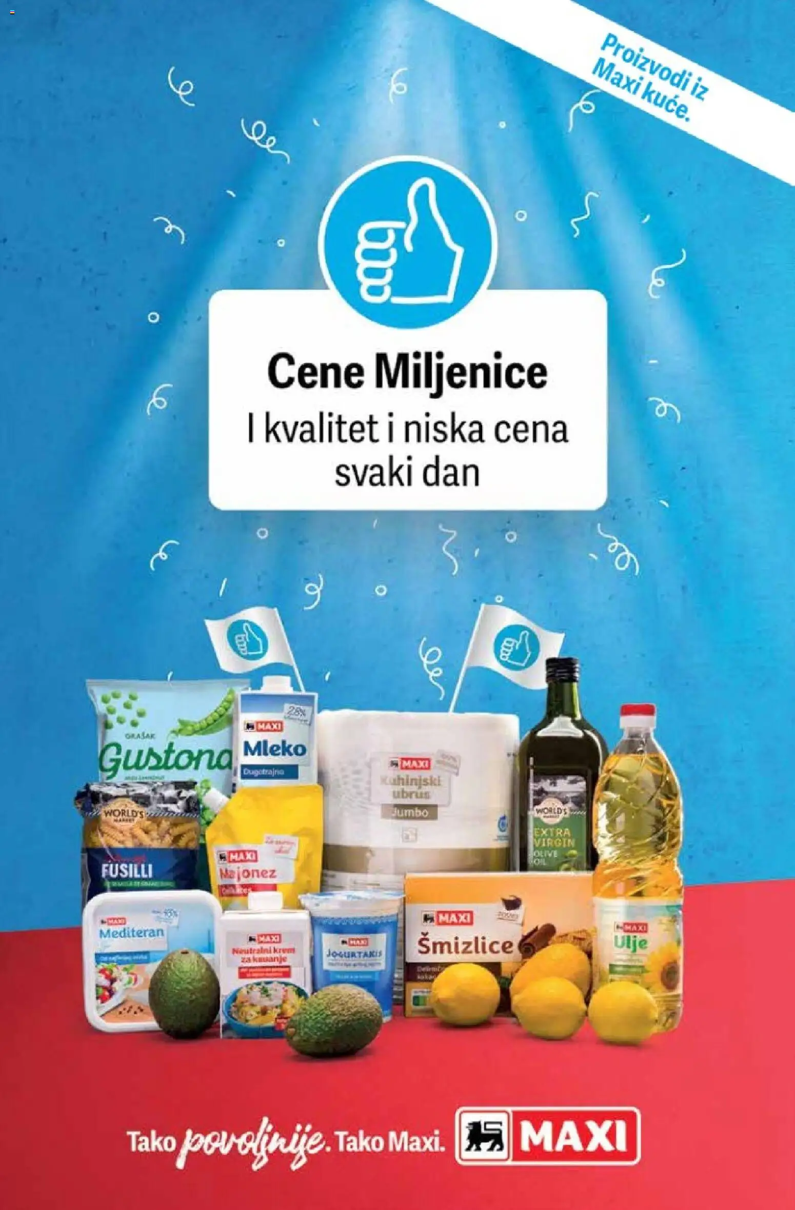 Maxi katalog - važi od 01.05.2026 | Strana: 12 | Proizvode: Majonez, Grašak, Mleko, Ulje