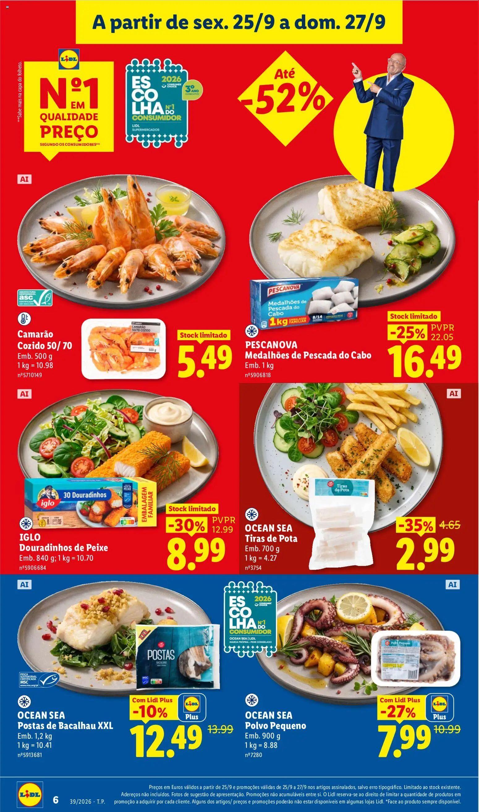 Lidl Promoções Fim de Semana │ válido de 25/09/2026 | Página: 6