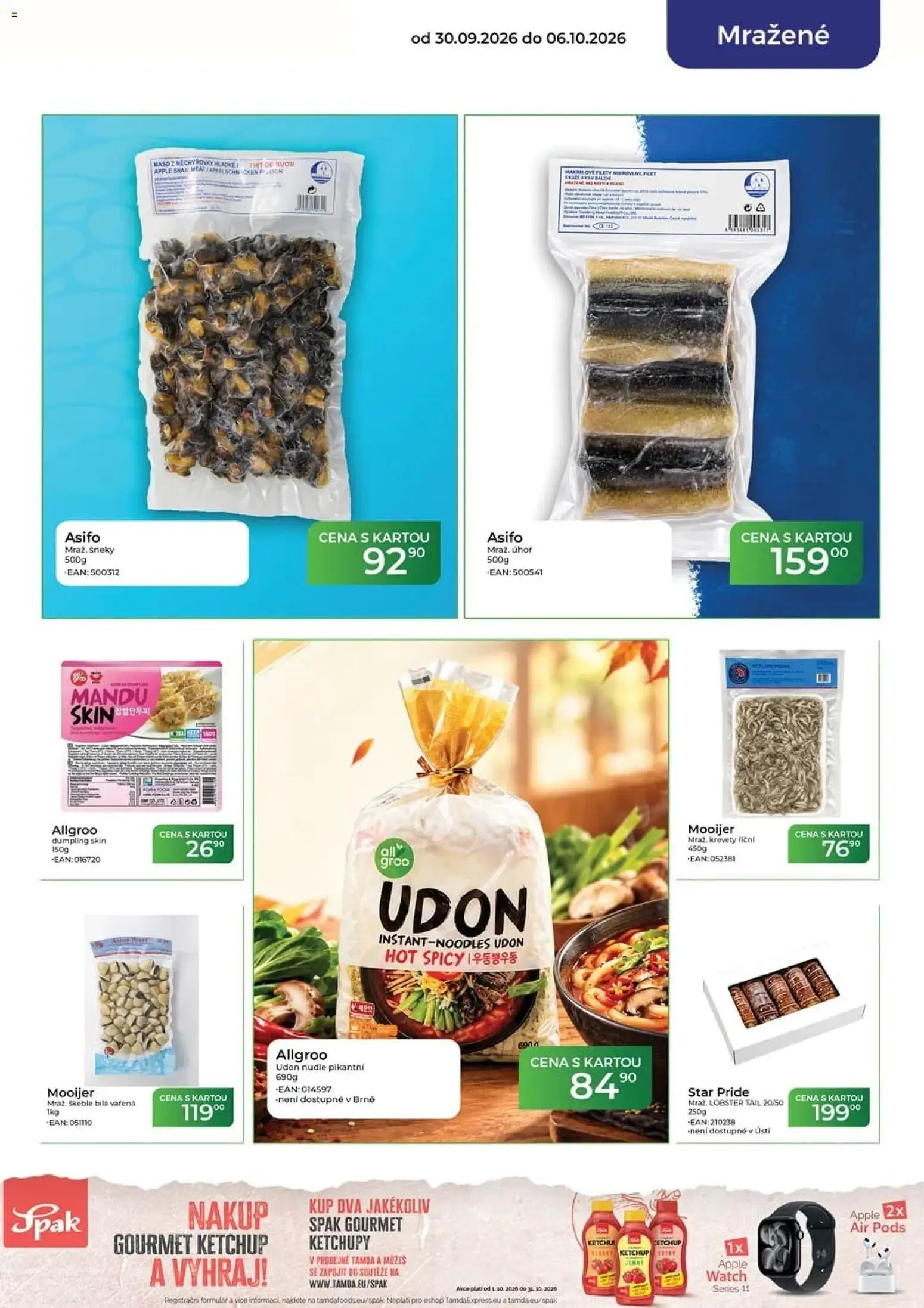 Tamda Foods leták od 30.09.2026 | Strana: 21 | Produkty: Gourmet, Udon nudle, Maso, Nudle
