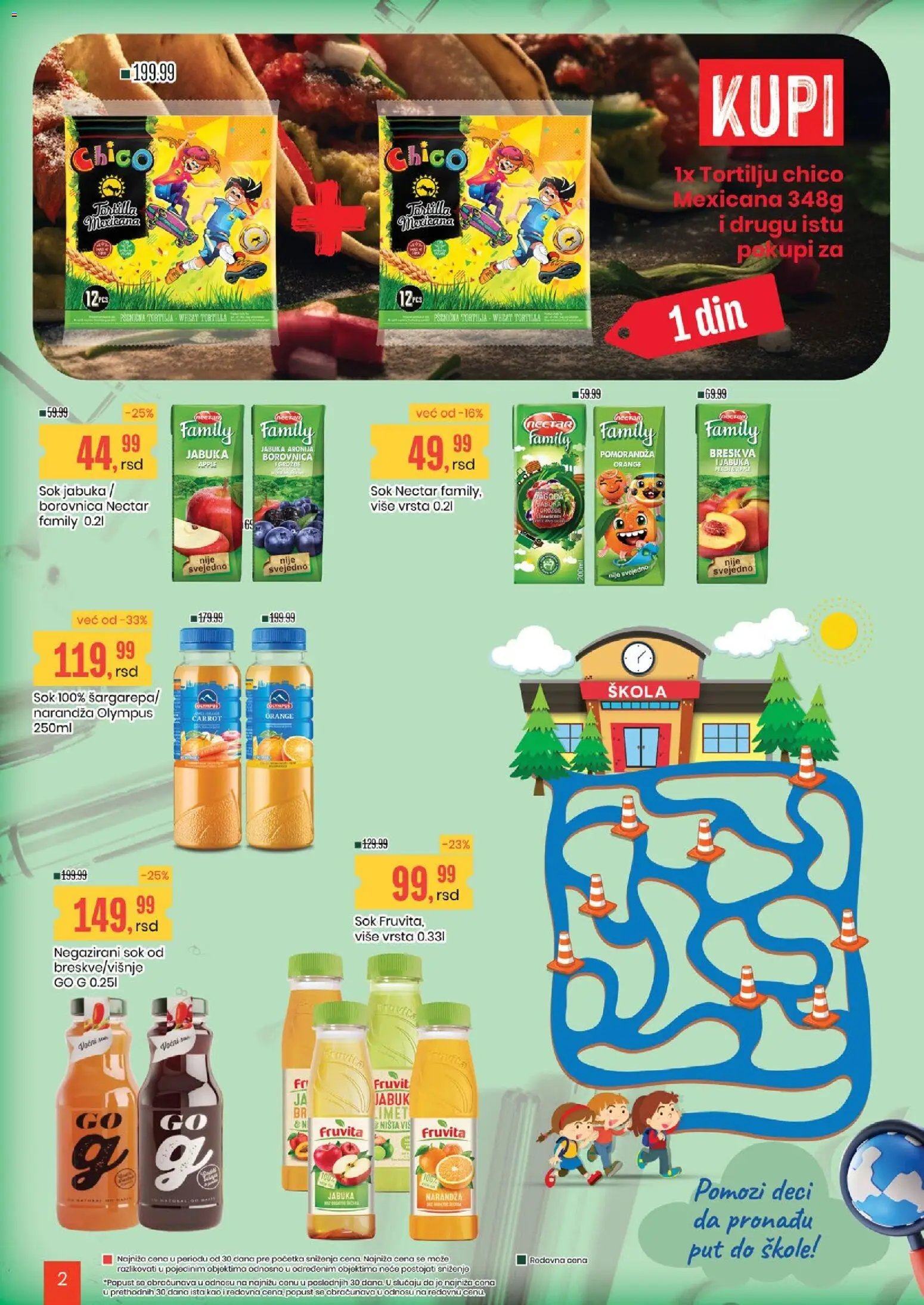 Aroma Market katalog - važi od 28.08.2026 | Strana: 2 | Proizvode: Jagoda, So, Fruvita, Pomorandza