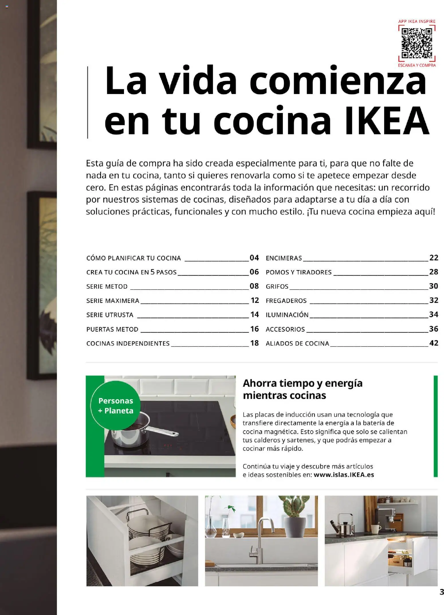 Catálogo IKEA Cocinas │ válido desde el 01.02.2026 | Página: 3 | Productos: Té, Cocina, Galette de chaise, Batería
