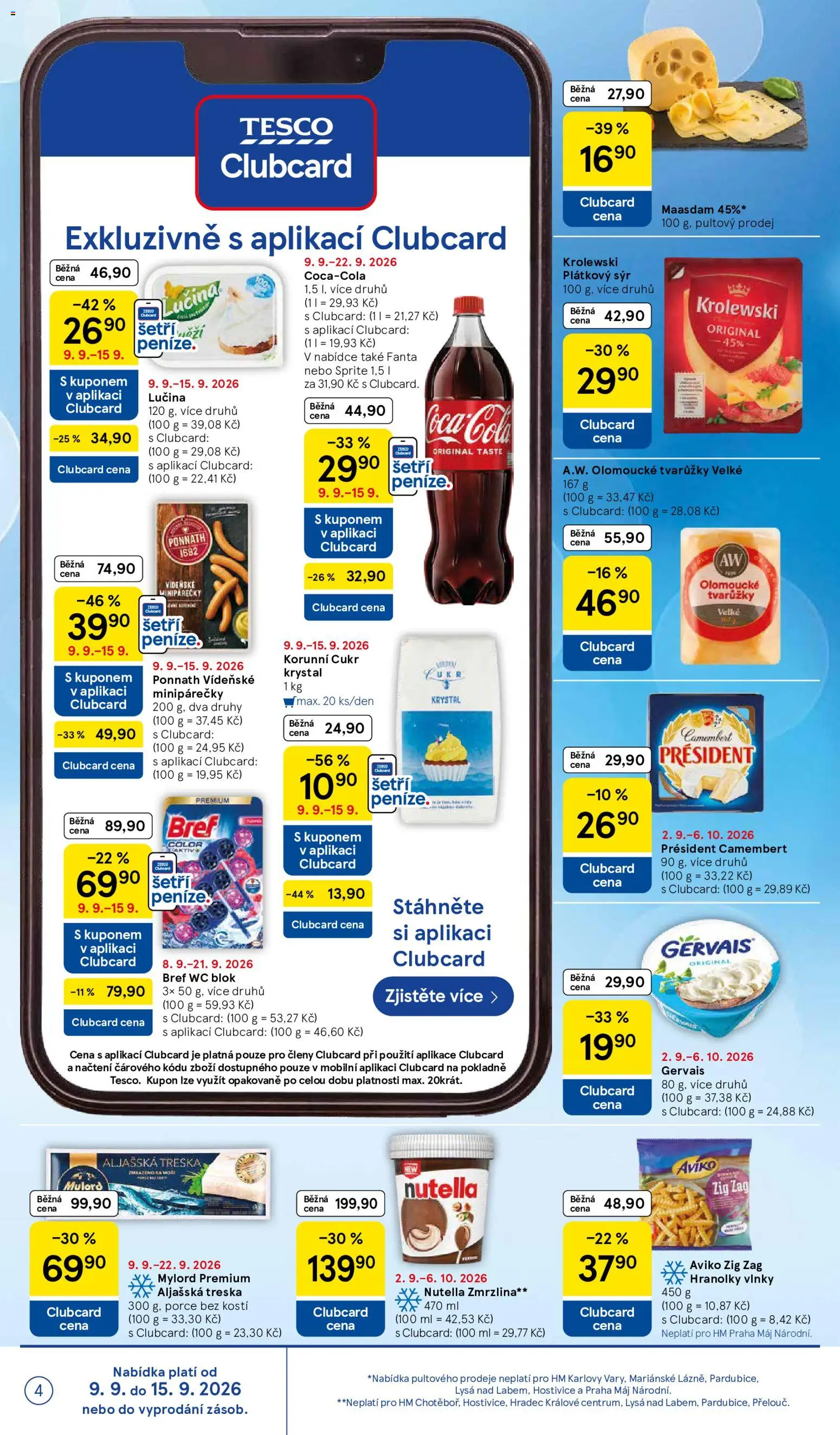 Tesco leták - Hypermarket od 09.09.2026 | Strana: 4