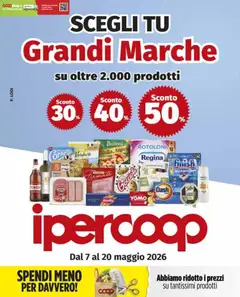 Anteprima del volantino Ipercoop volantino Milano valido a partire dal 07.05.2026