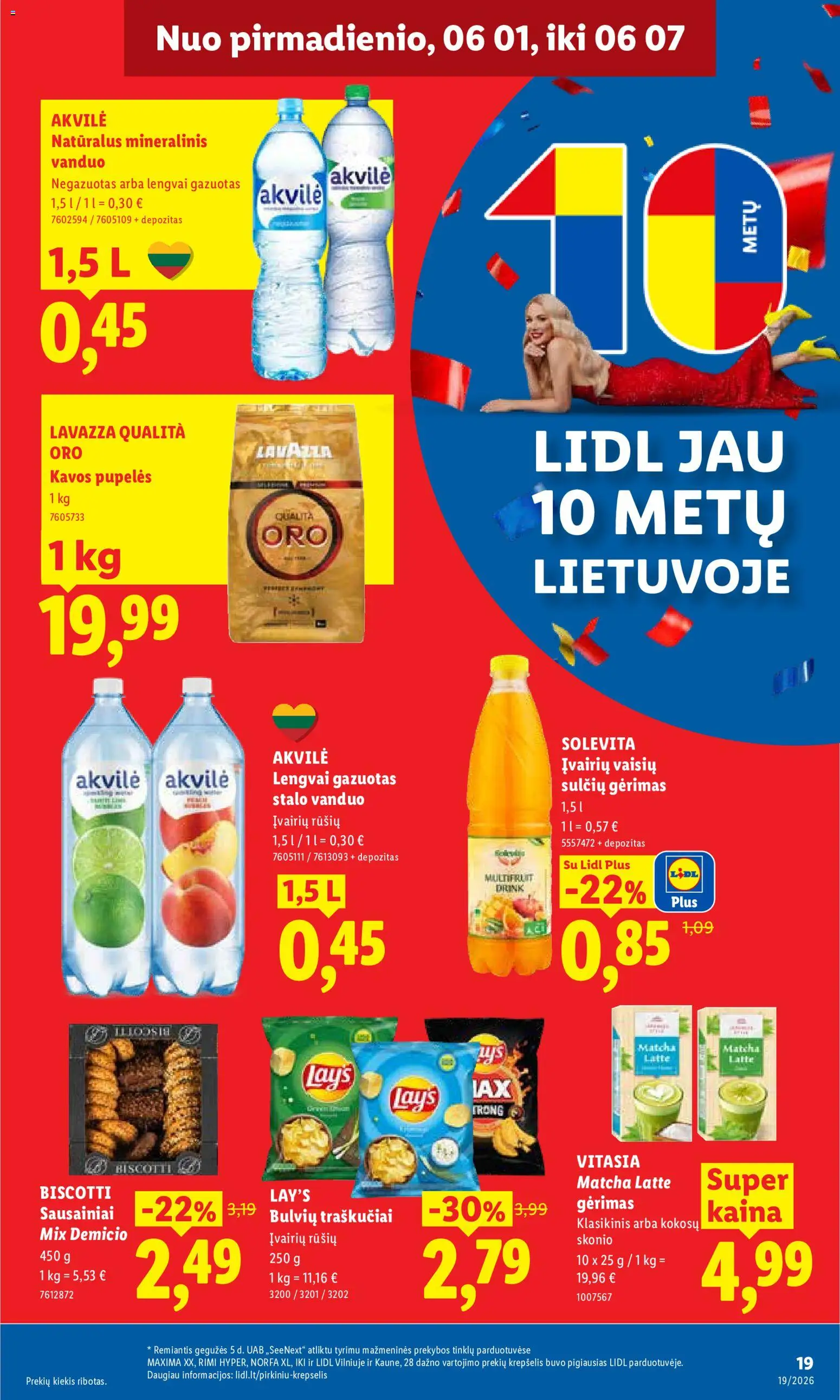 LIDL akcijos nuo 01.06.2026 | Puslapis: 19