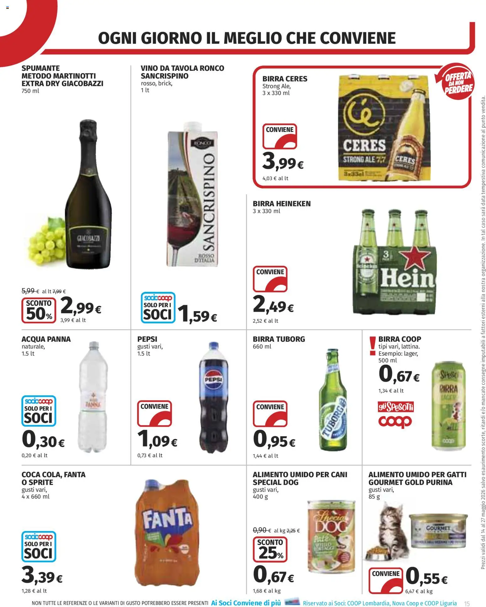 Volantino COOP del 14.05.2026 | Pagina: 15