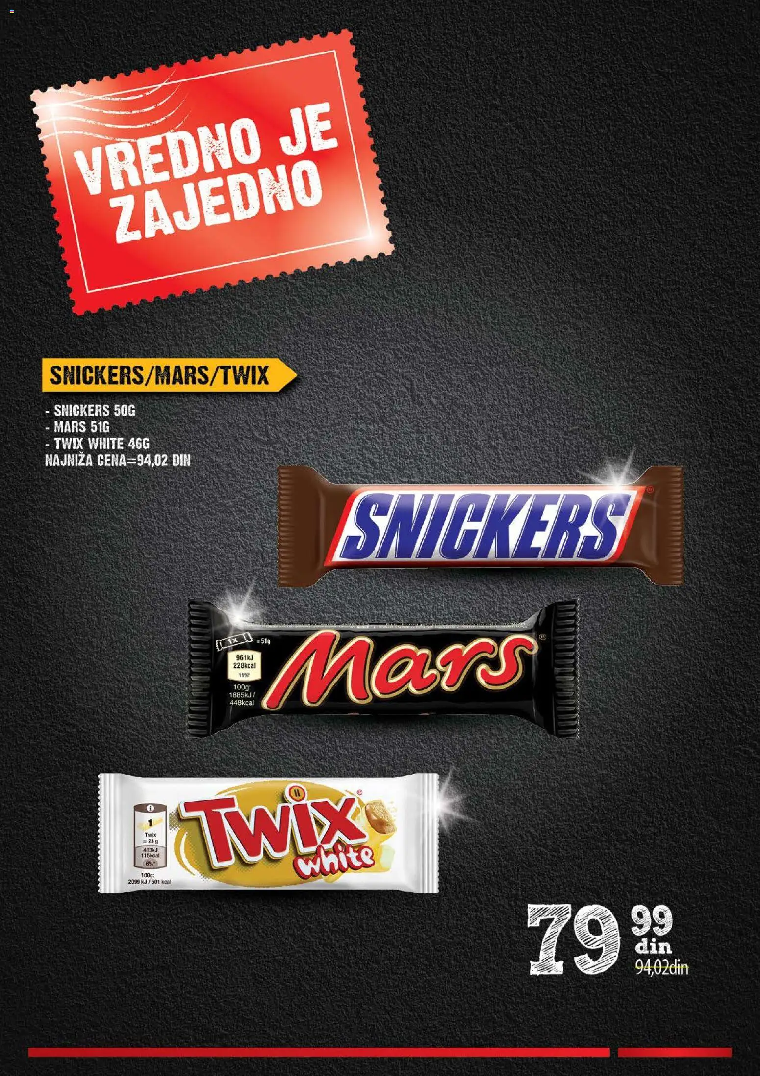 Mercator katalog - važi od 06.08.2026 | Strana: 9 | Proizvode: Snickers, Twix