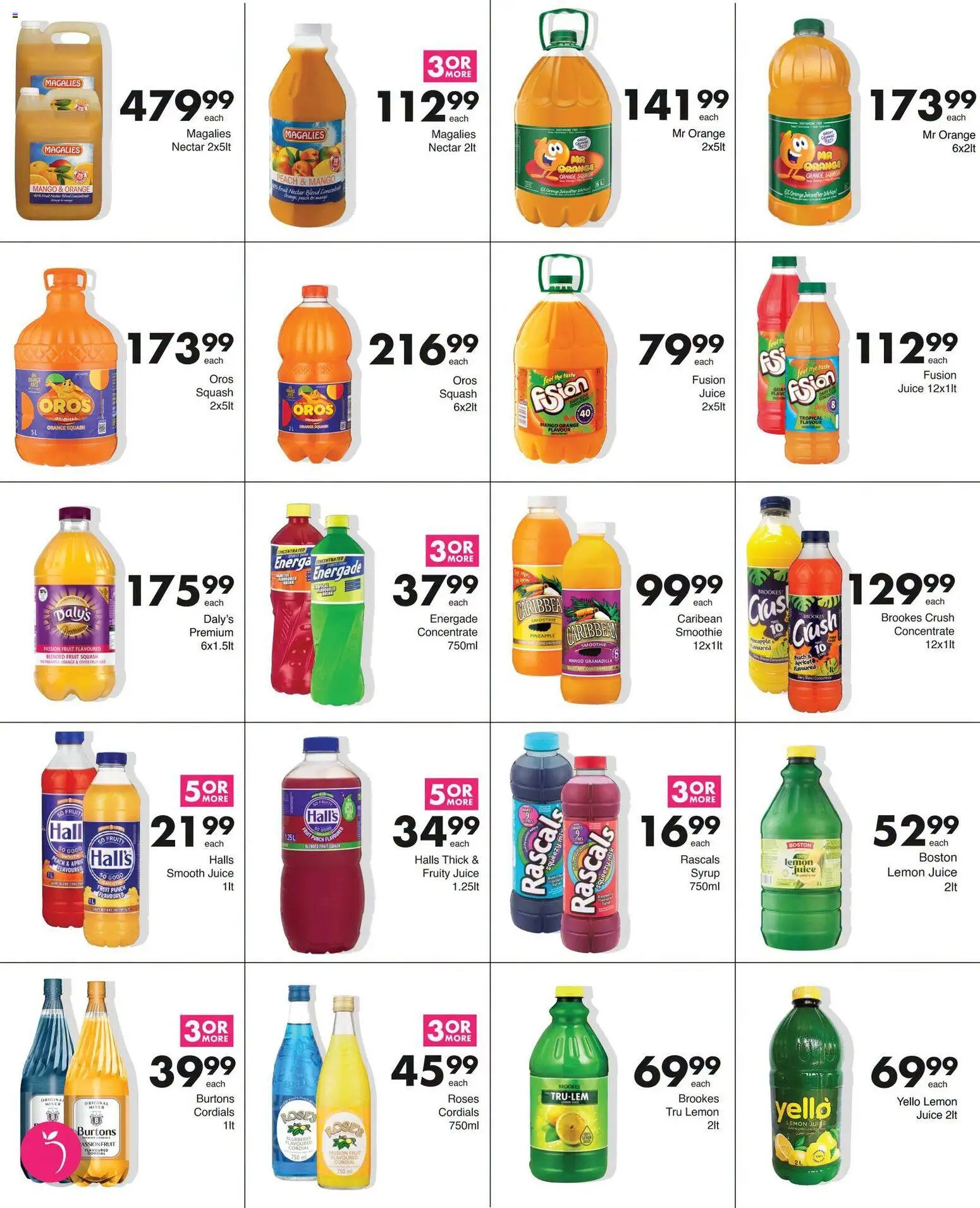 New Save catalogue – valid from 17/08/2026 | Page: 19 | Products: Pineapple, Syrup, Fruit, Lemon