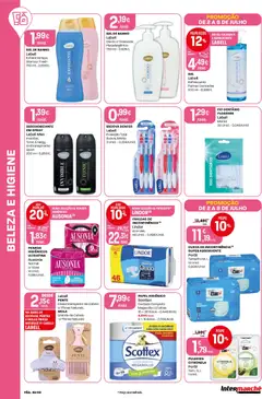Pré-visualização Intermarché folheto válido de 02/07/2026 | Página: 40 | Produtos: Papel higiénico, Fraldas, Pente, Banho
