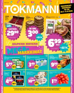 Tokmanni-mainoslehti voimassa 30/07/2026 alkaen