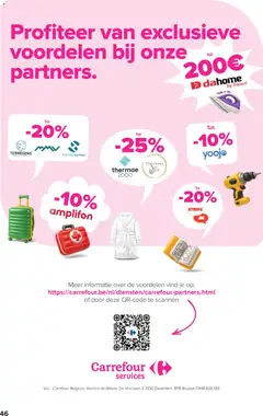Carrefour folder week 17 - Voorbeeld van een folder van Carrefour, geldig van 22.04.2026 | Pagina: 46 | Producten: Jbl fejhallgató
