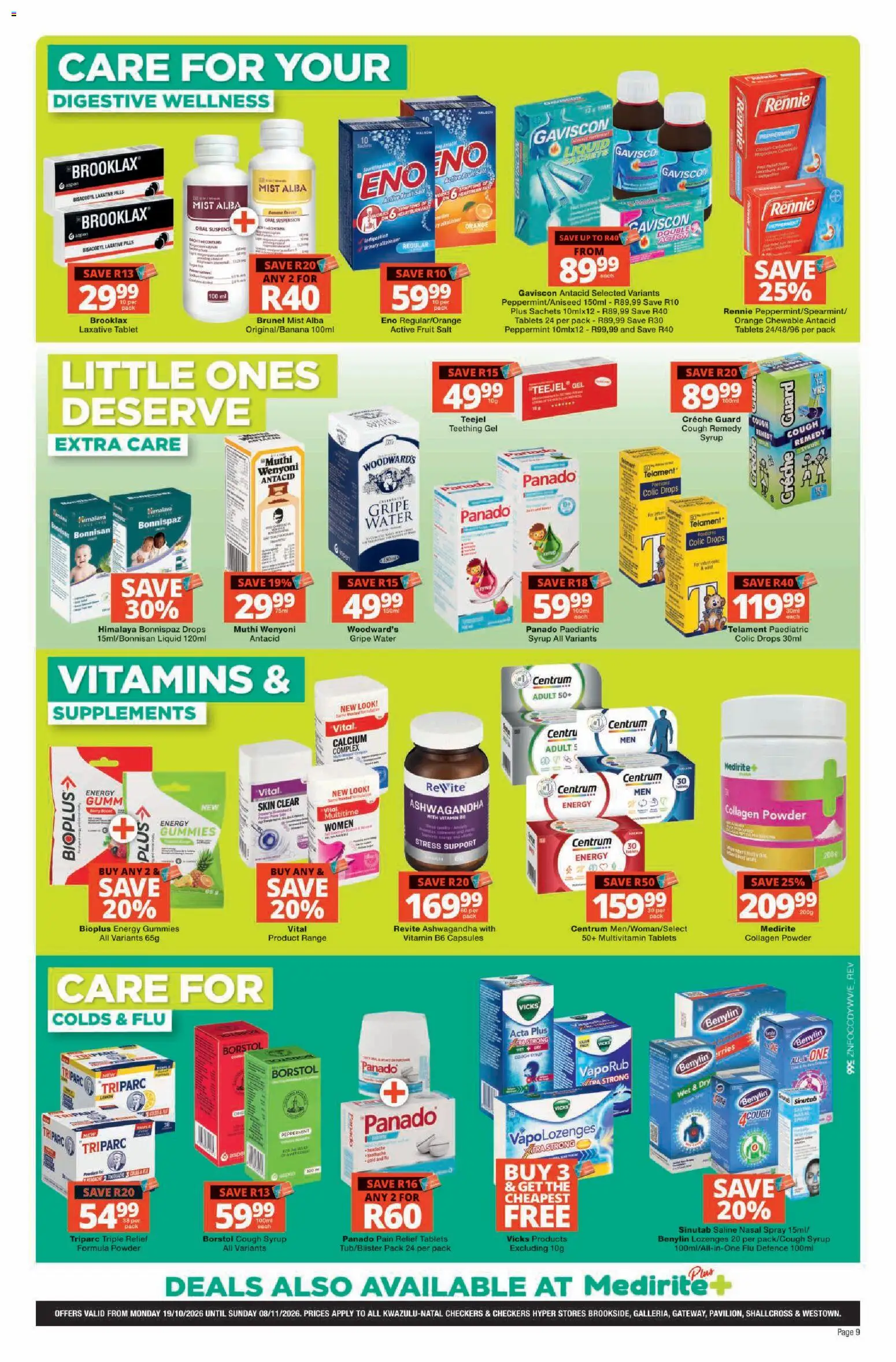 New Checkers catalogue – valid from 19/10/2026 | Page: 9