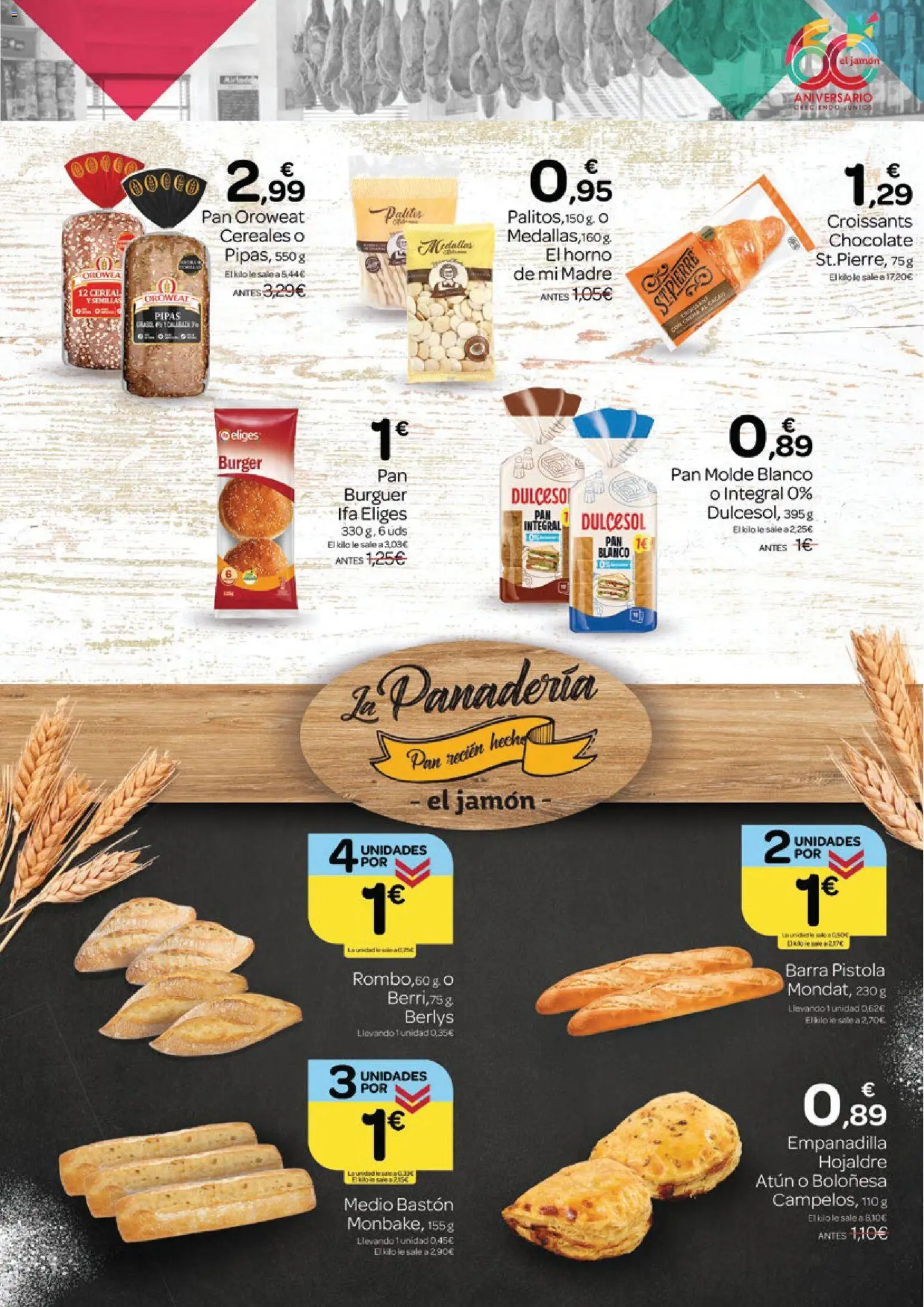 Supermercados El Jamón folleto │ válido desde el 24/09/2026 | Página: 15 | Productos: Atún, Chocolate, Cereales, Bastón