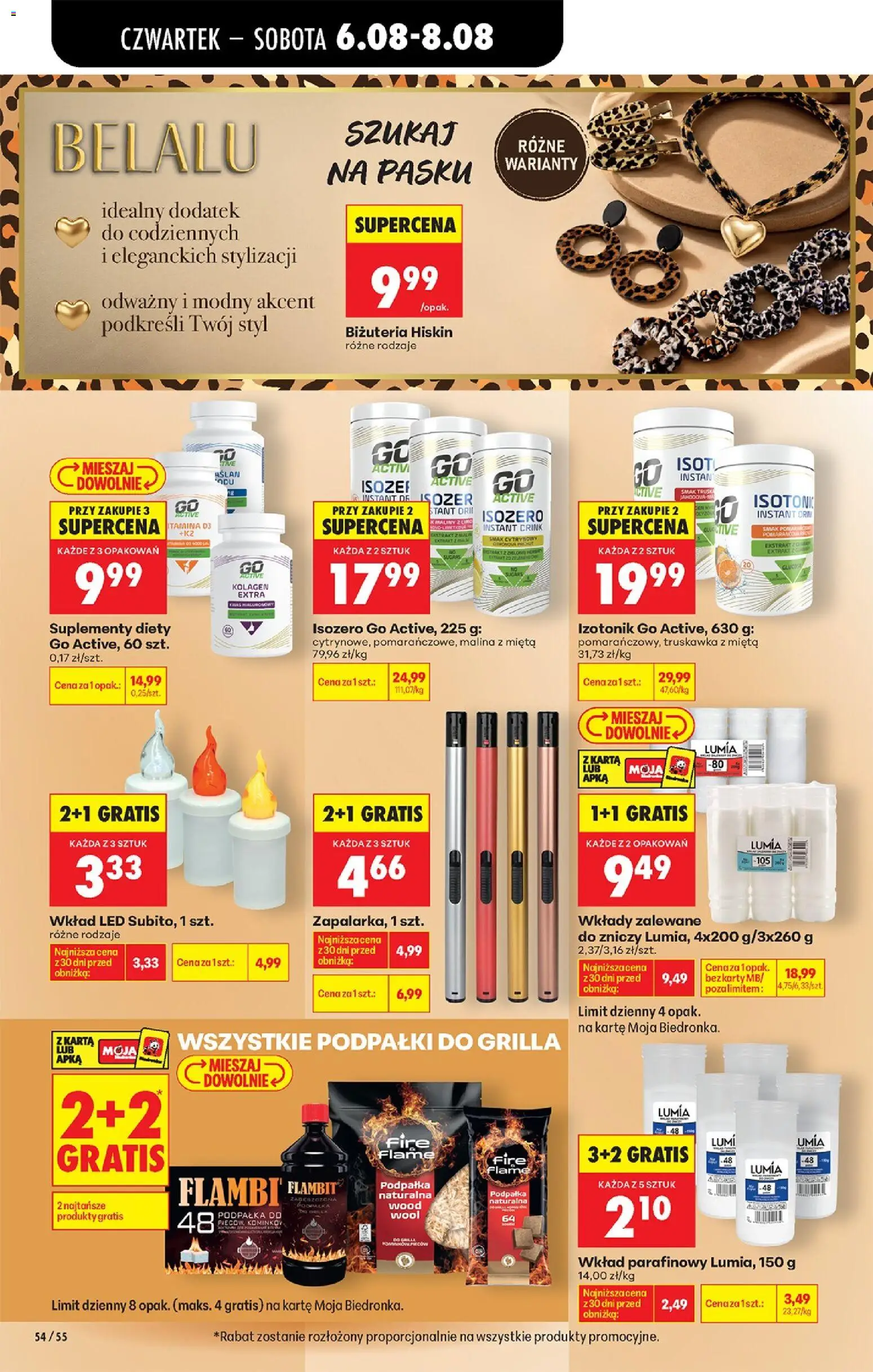 Biedronka gazetka od czwartku od 06.08.2026 | Strona: 80 | Produkty: Karta, Malina, Maliny, Mięta