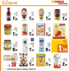 Anteprima del volantino BRUSCHETTA MONTABANO carciofi/olive nere/peperoni, BRUSCHETTA MONTABANO carciofi/olive nere/peperoni 130g valido a partire dal 10/08/2026 | Pagina: 20