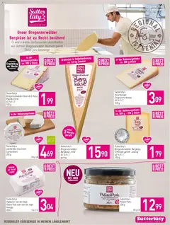Sutterlüty Flugblatt ab 23.07.2026 gültig | Seite: 11 | Produkte: Käse, Schweinefleisch