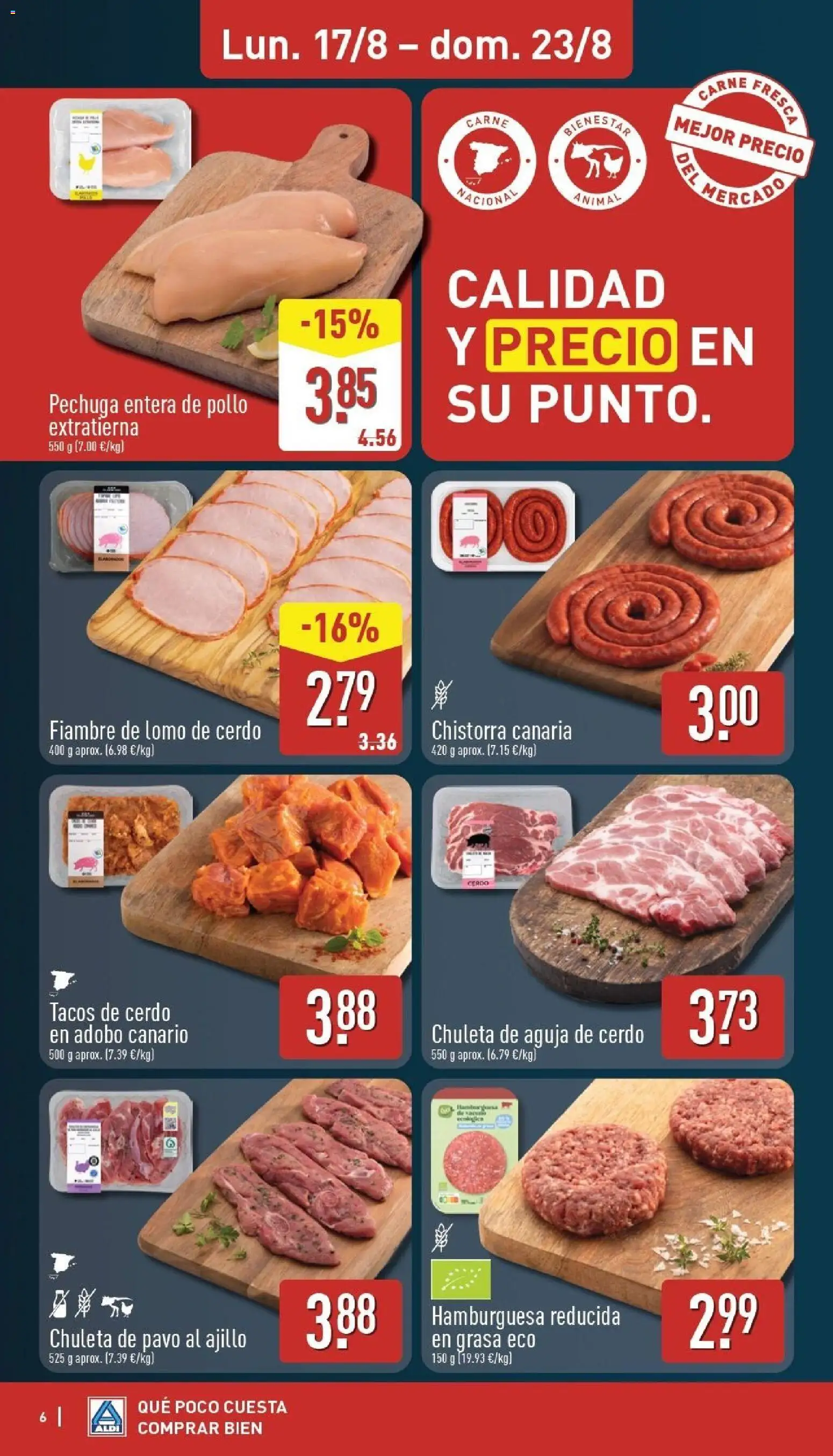 Aldi folleto Canarias │ válido desde el 17/08/2026 | Página: 6