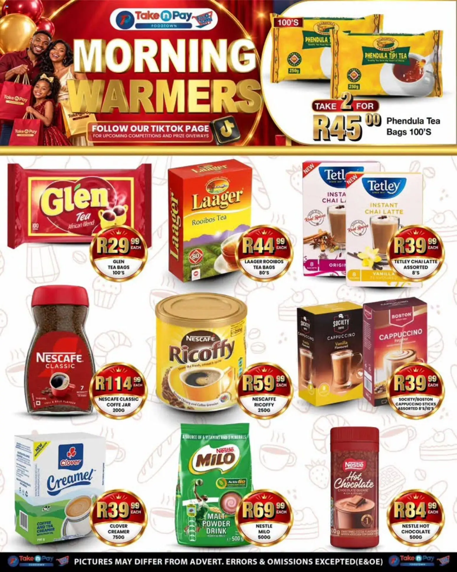 New Take n Pay catalogue – valid from 21/09/2026 | Page: 17 | Products: Coffee, Chocolate, Powder, Tea