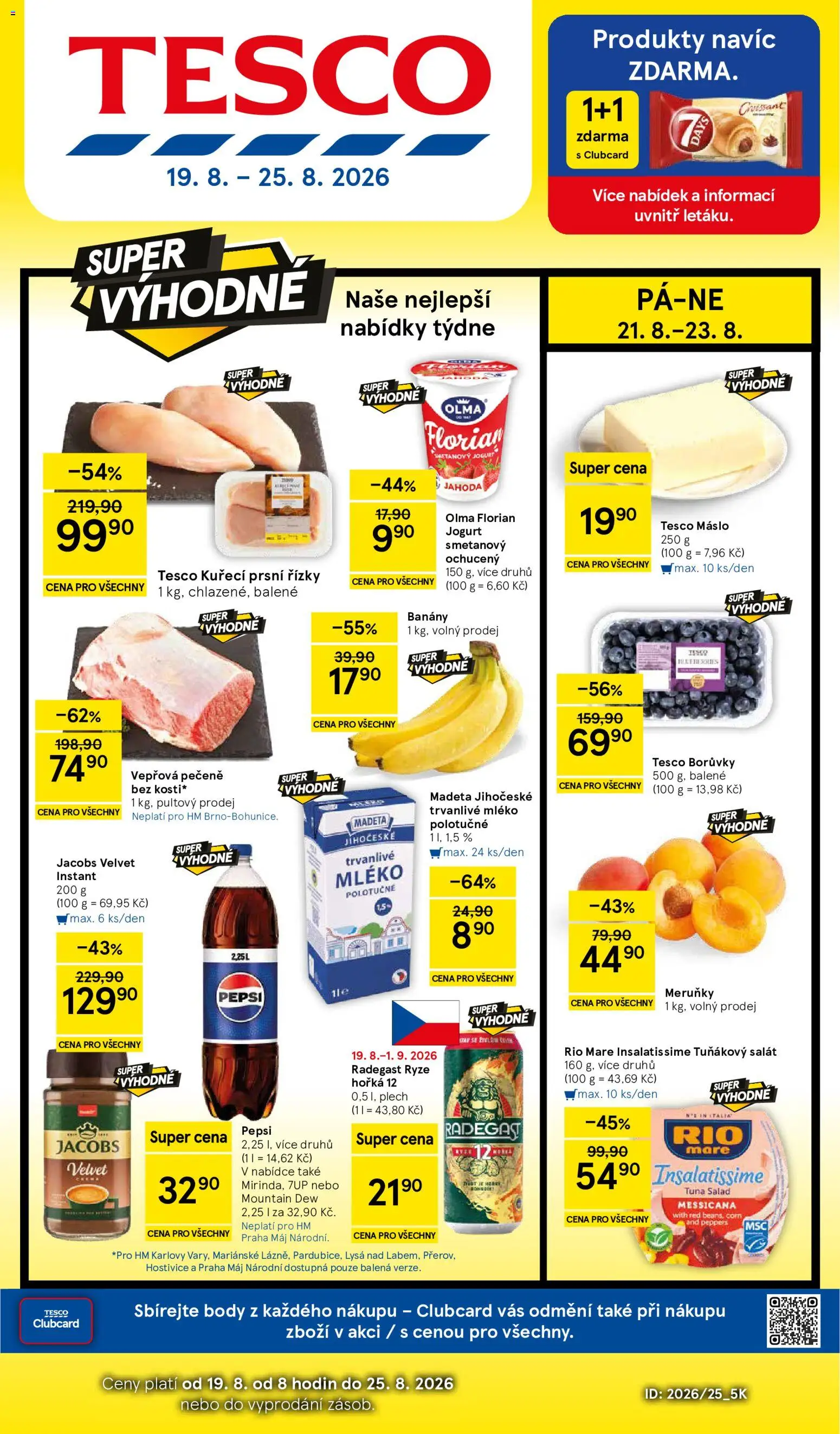 Tesco leták - Hypermarket od 19.08.2026 | Strana: 1