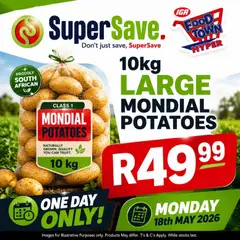 Super Save specials catalogue – valid from 18.05.2026